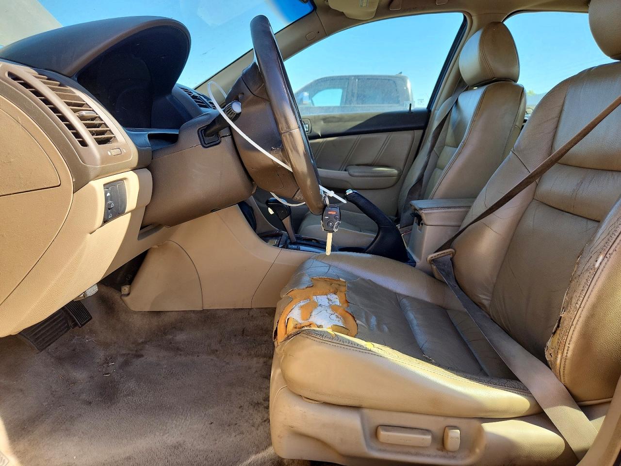 2007 Honda Accord Ex Gold vin: 1HGCM56867A179534
