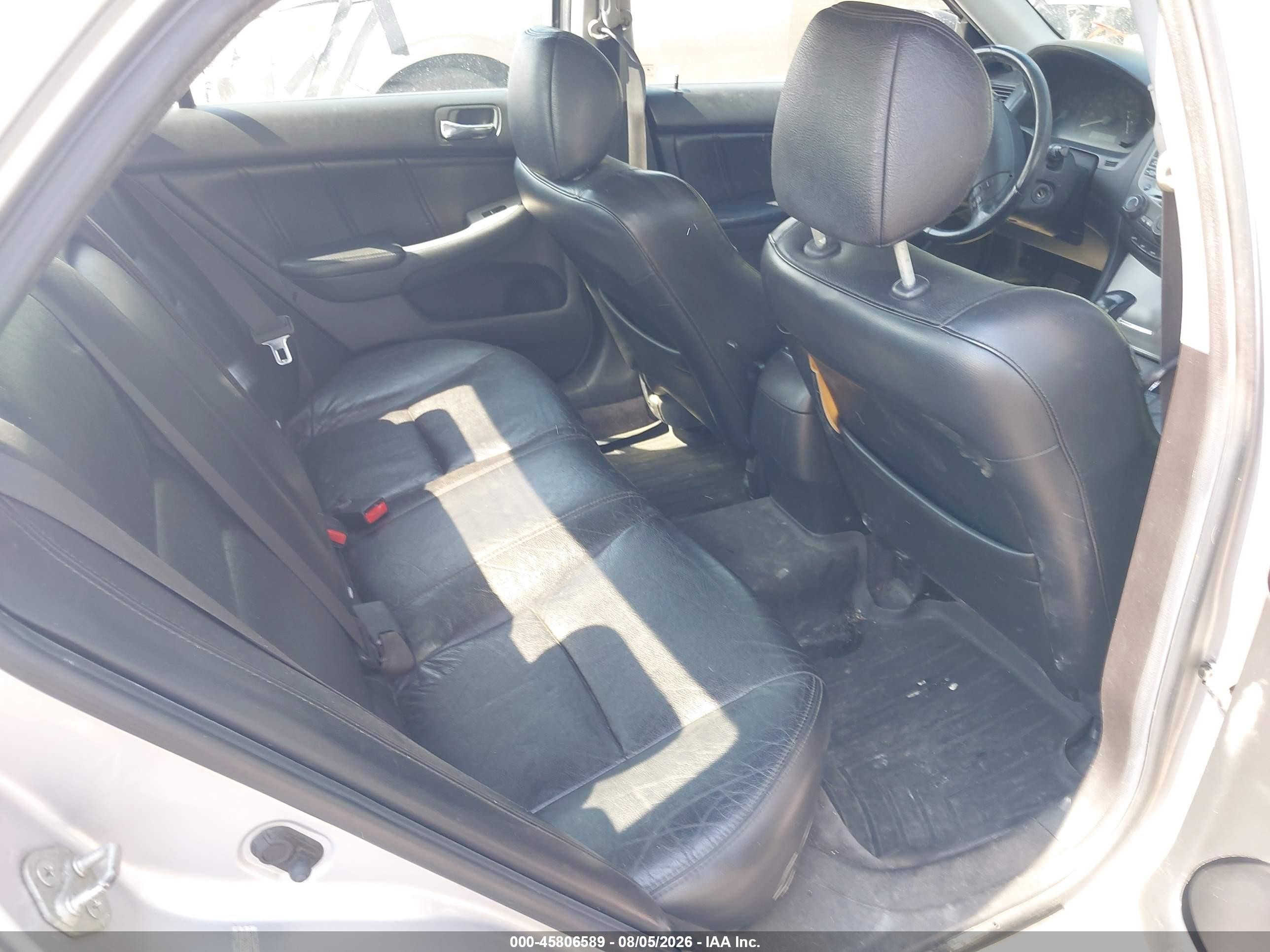 2007 Honda Accord 2.4 Ex Silver vin: 1HGCM56867A215898