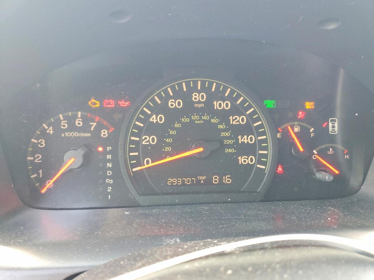 2004 Honda Accord Ex Silver vin: 1HGCM56874A103221