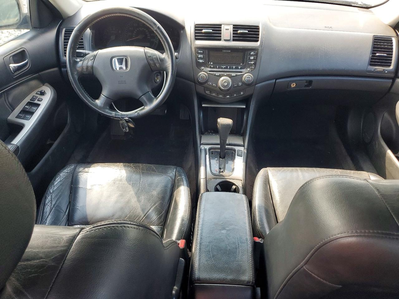 2004 Honda Accord Ex Silver vin: 1HGCM56874A103221