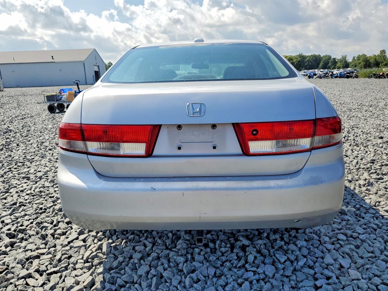 2004 Honda Accord Ex Silver vin: 1HGCM56874A103221