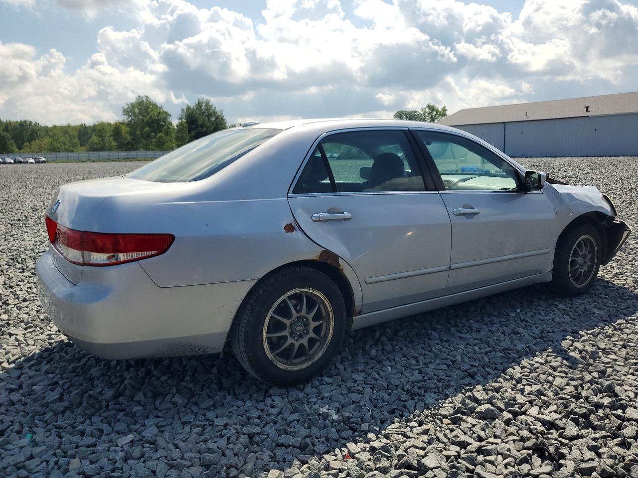 2004 Honda Accord Ex Silver vin: 1HGCM56874A103221