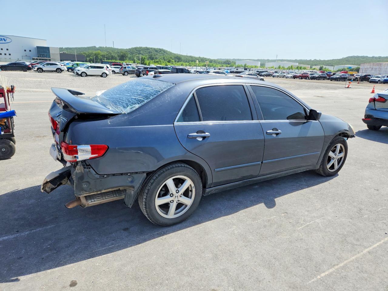2004 Honda Accord Ex Серый vin: 1HGCM56874A109696
