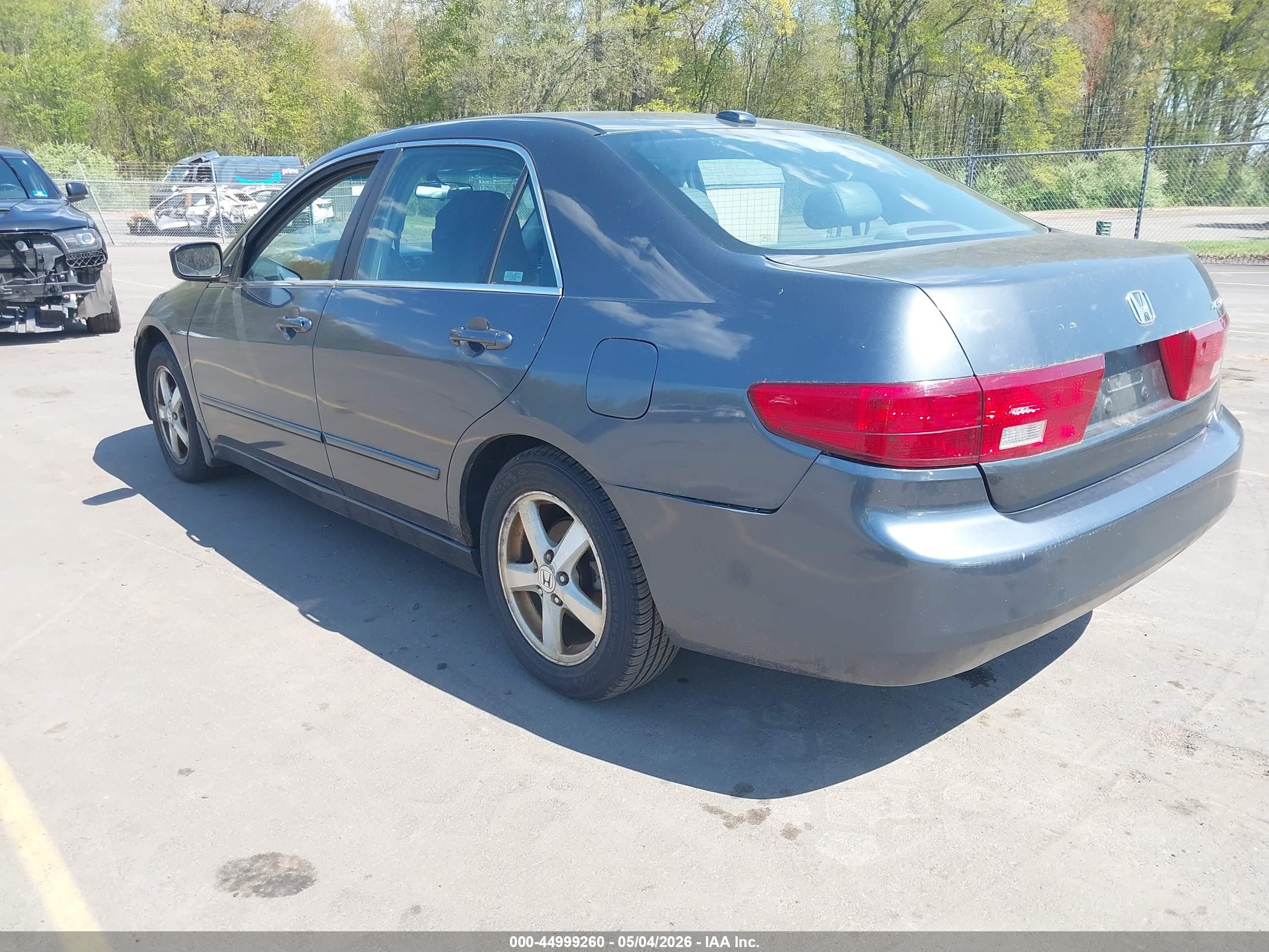 2005 Honda Accord 2.4 Ex Blue vin: 1HGCM56875A049422