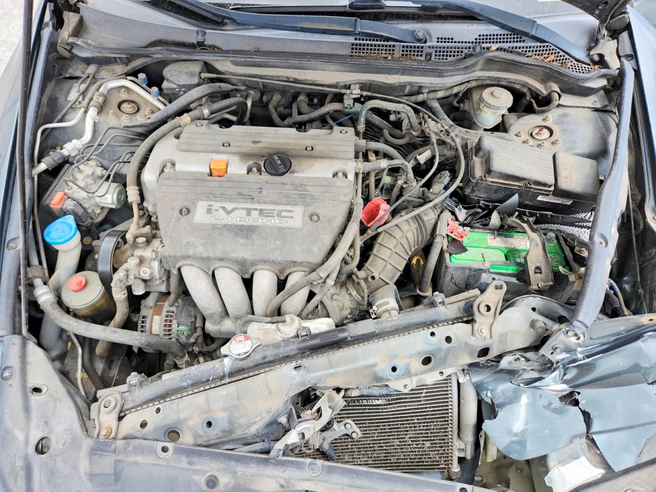 2005 Honda Accord Ex Gray vin: 1HGCM56875A071405