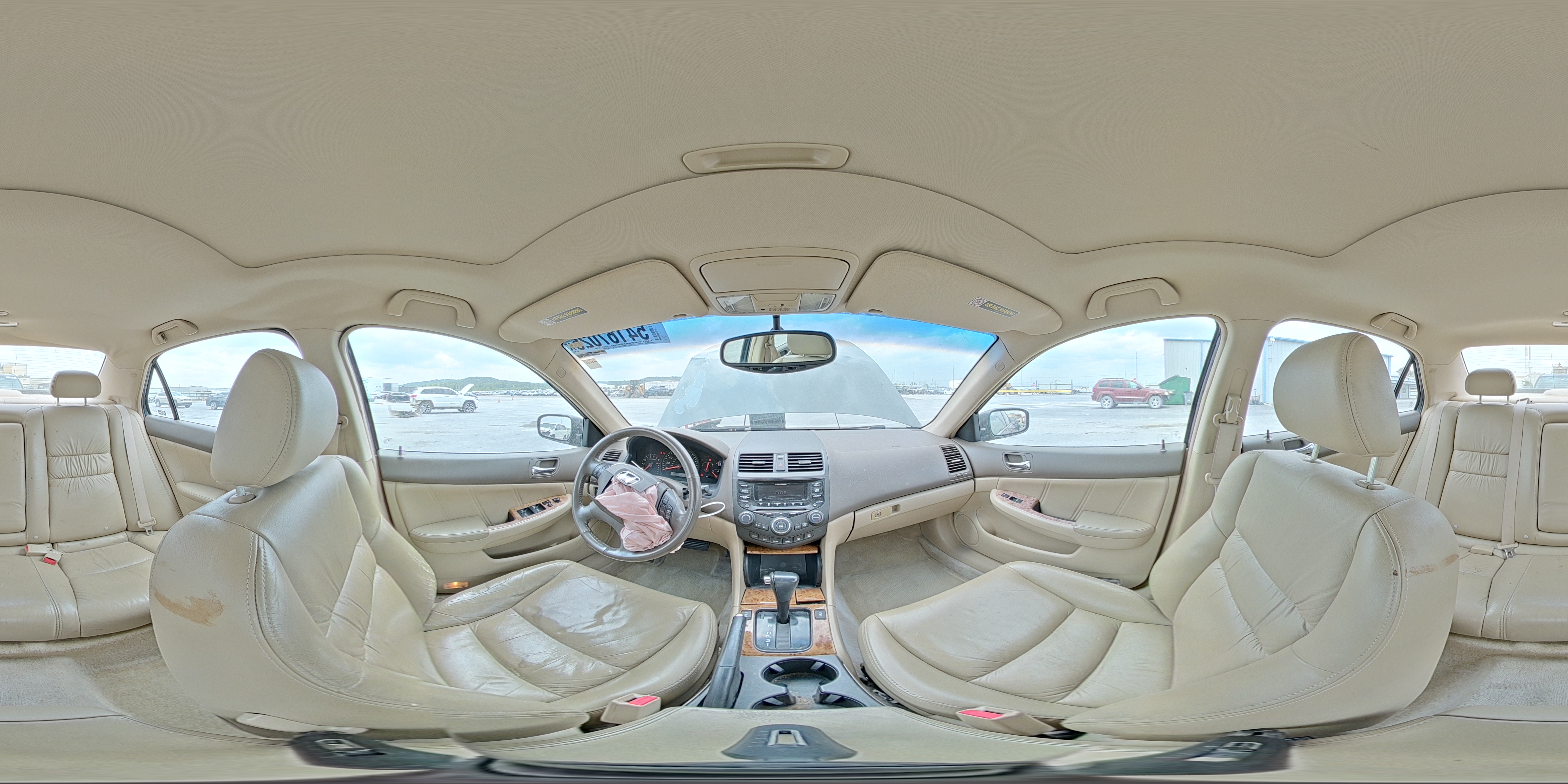 2005 Honda Accord Ex Gray vin: 1HGCM56875A071405