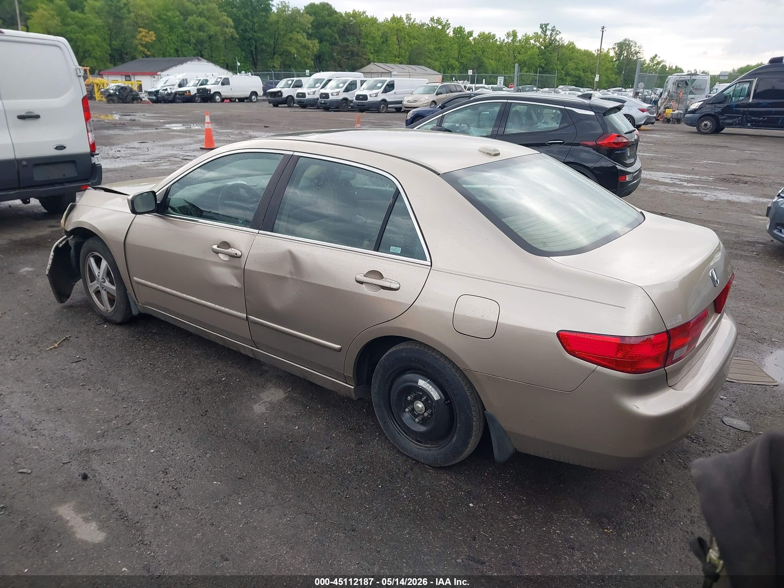 2005 Honda Accord 2.4 Ex Gold vin: 1HGCM56875A082789