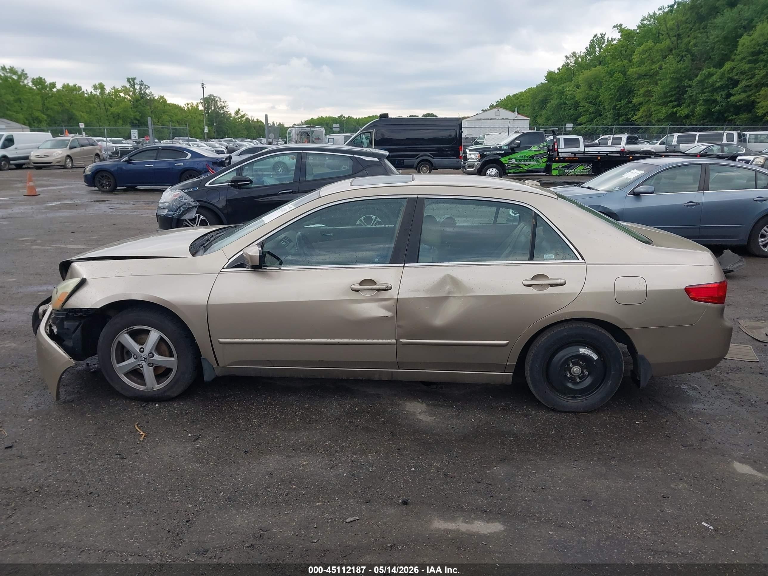 2005 Honda Accord 2.4 Ex Gold vin: 1HGCM56875A082789