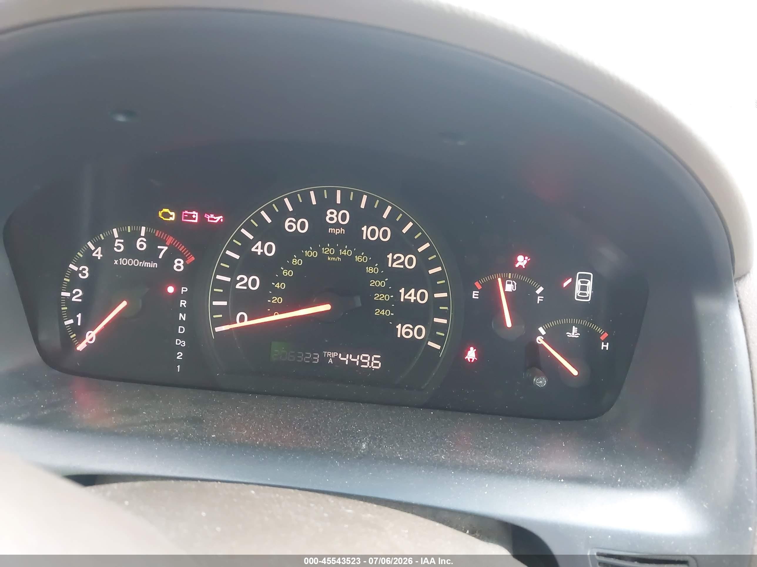 2005 Honda Accord 2.4 Ex White vin: 1HGCM56875A093579