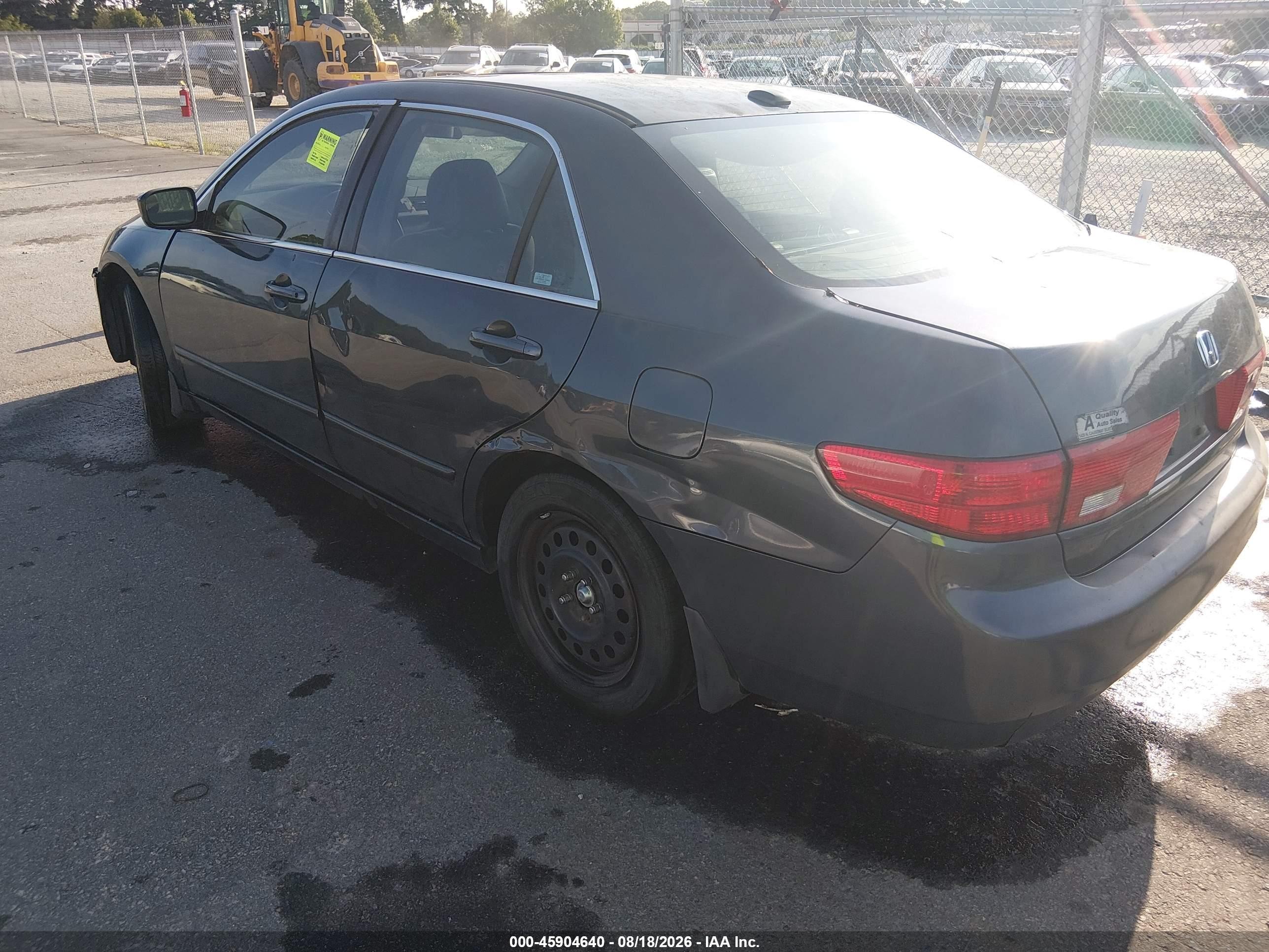 2005 Honda Accord 2.4 Ex Gray vin: 1HGCM56875A112339