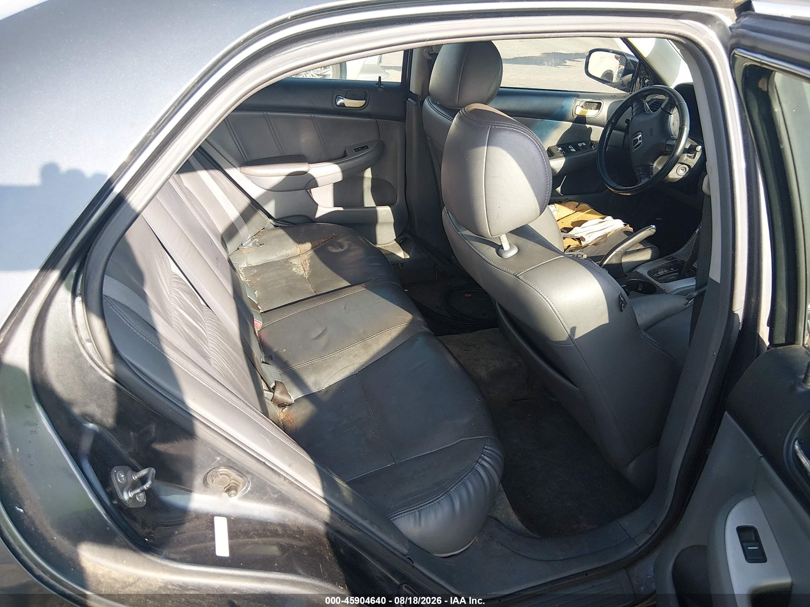 2005 Honda Accord 2.4 Ex Gray vin: 1HGCM56875A112339