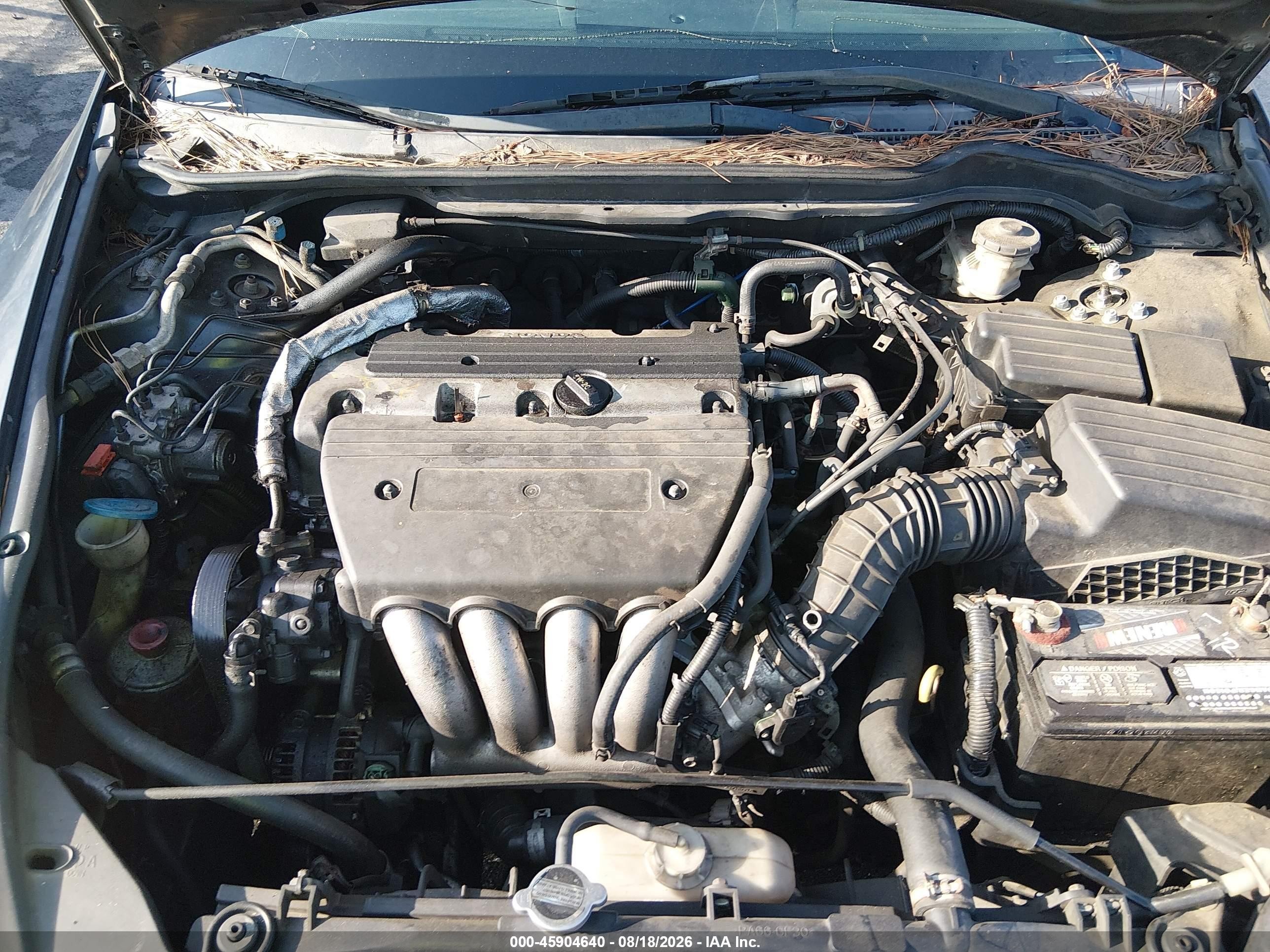 2005 Honda Accord 2.4 Ex Gray vin: 1HGCM56875A112339