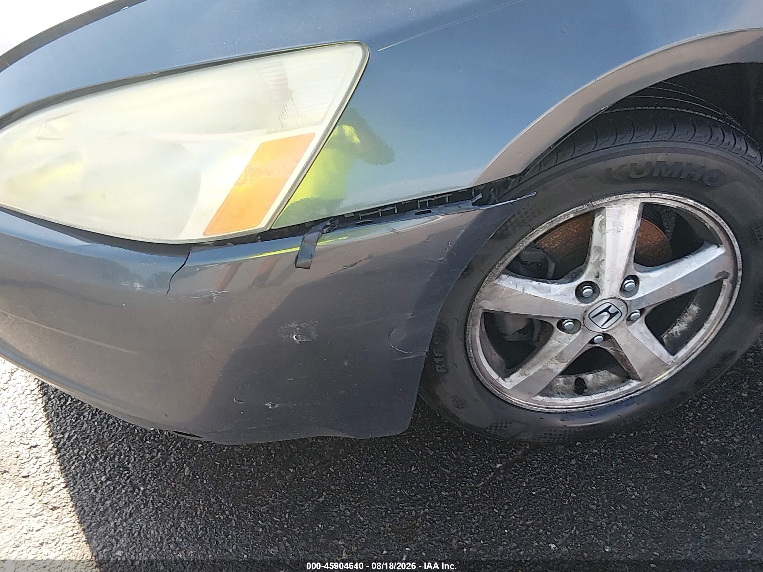 2005 Honda Accord 2.4 Ex Gray vin: 1HGCM56875A112339