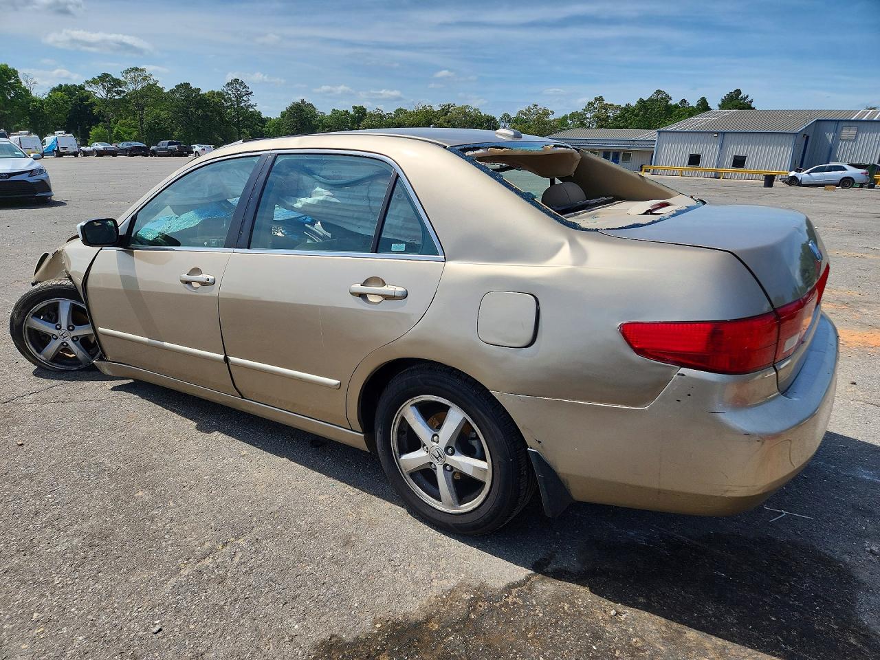 2005 Honda Accord Ex Gold vin: 1HGCM56875A173335