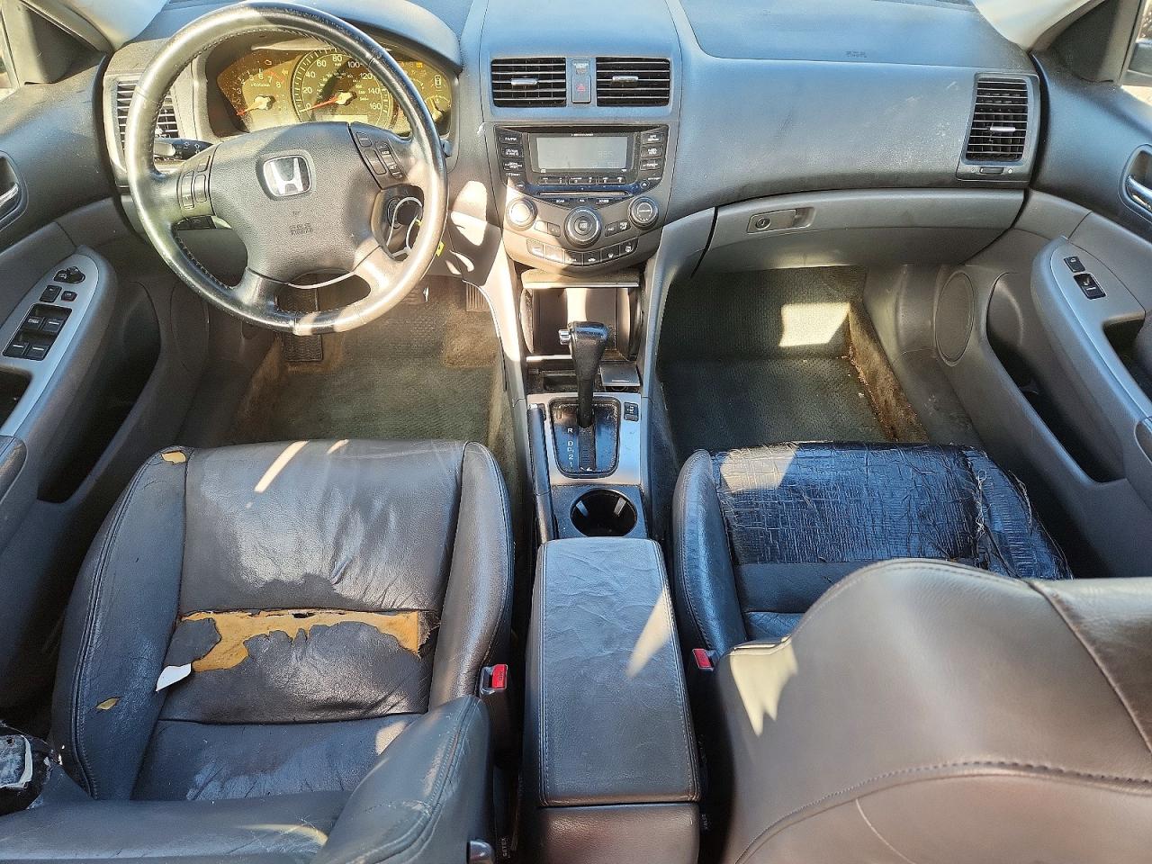 2005 Honda Accord Ex Burgundy vin: 1HGCM56875A185551