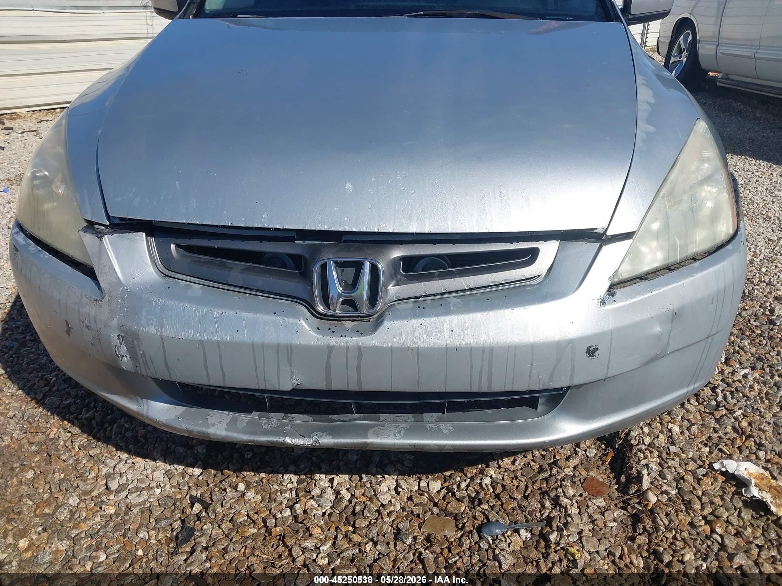 2005 Honda Accord 2.4 Ex Silver vin: 1HGCM56875A191916