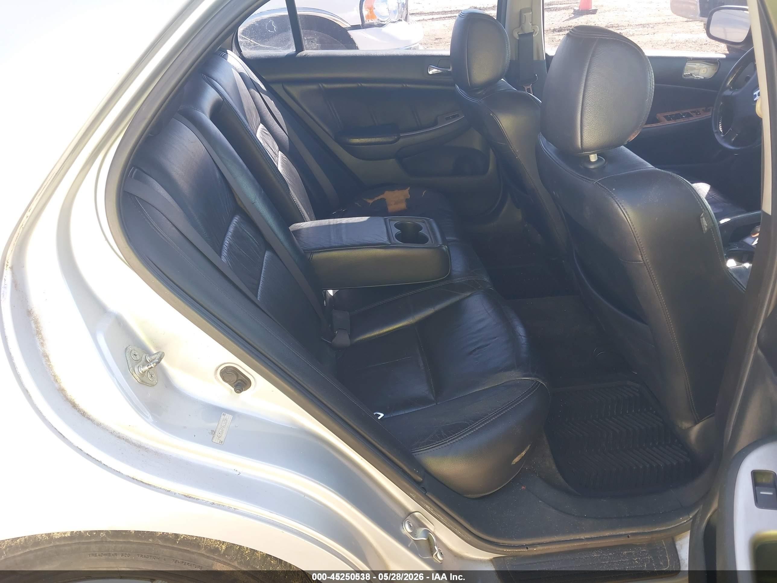 2005 Honda Accord 2.4 Ex Silver vin: 1HGCM56875A191916