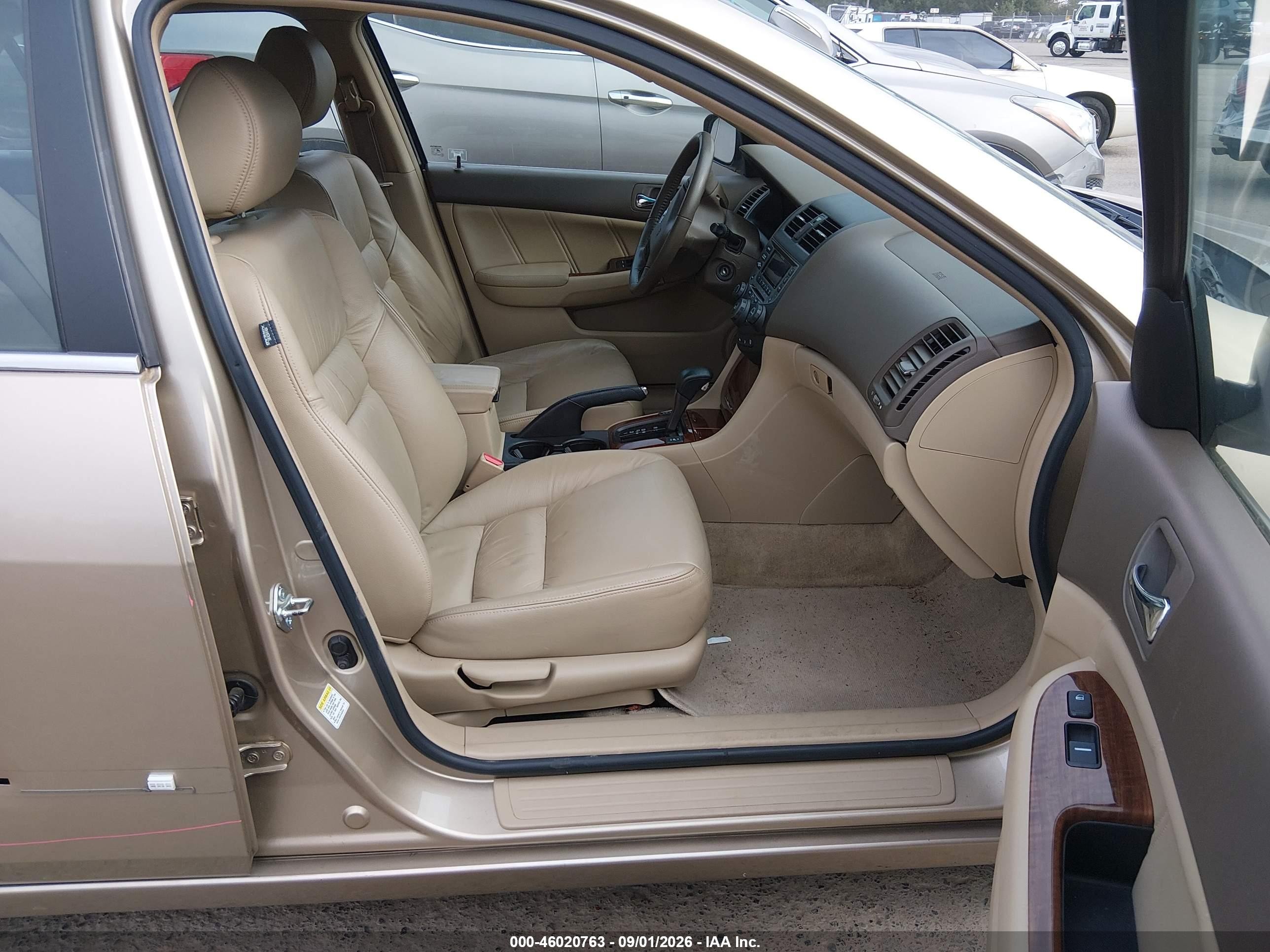 2006 Honda Accord 2.4 Ex Gold vin: 1HGCM56876A045078