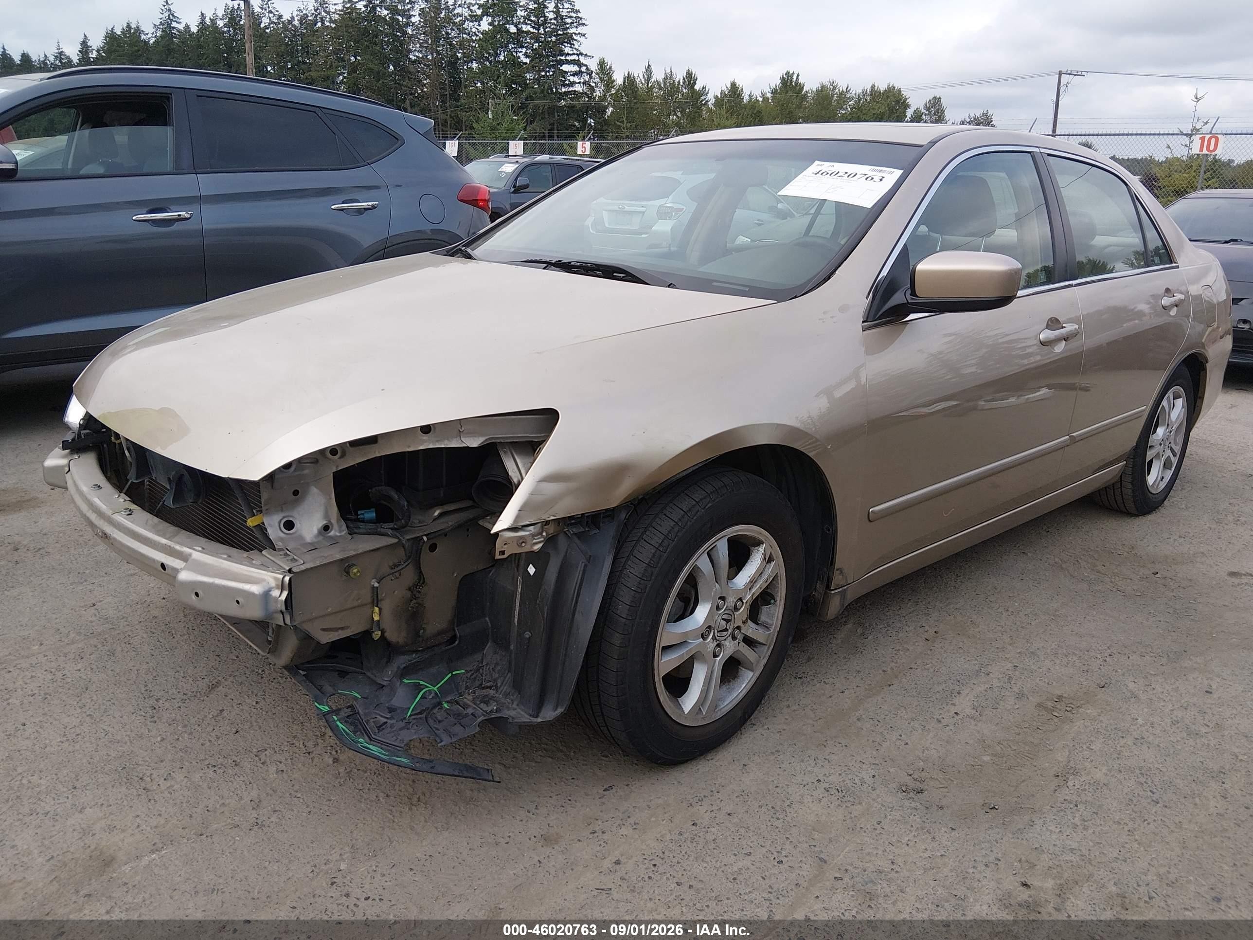 2006 Honda Accord 2.4 Ex Gold vin: 1HGCM56876A045078