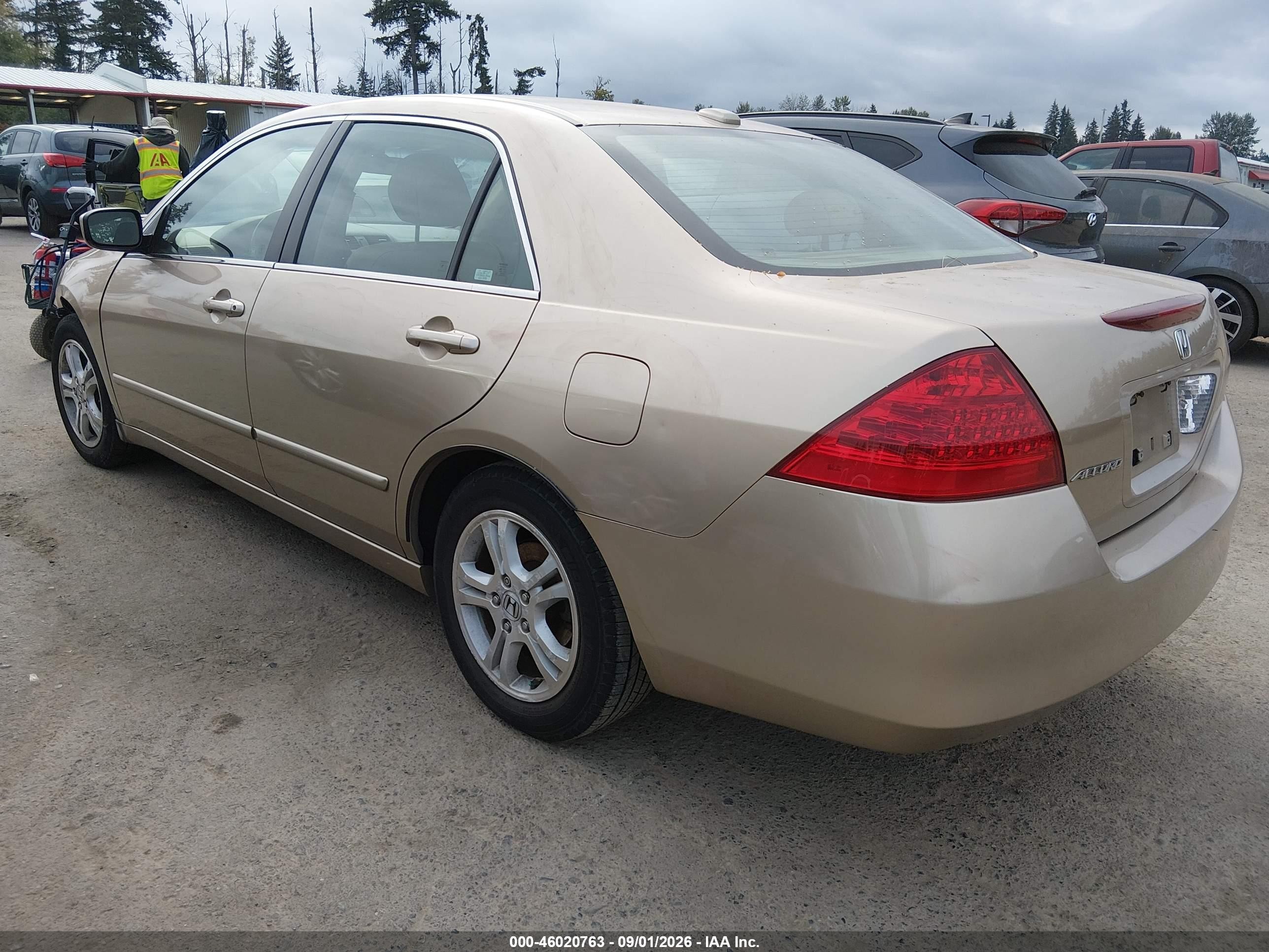 2006 Honda Accord 2.4 Ex Gold vin: 1HGCM56876A045078