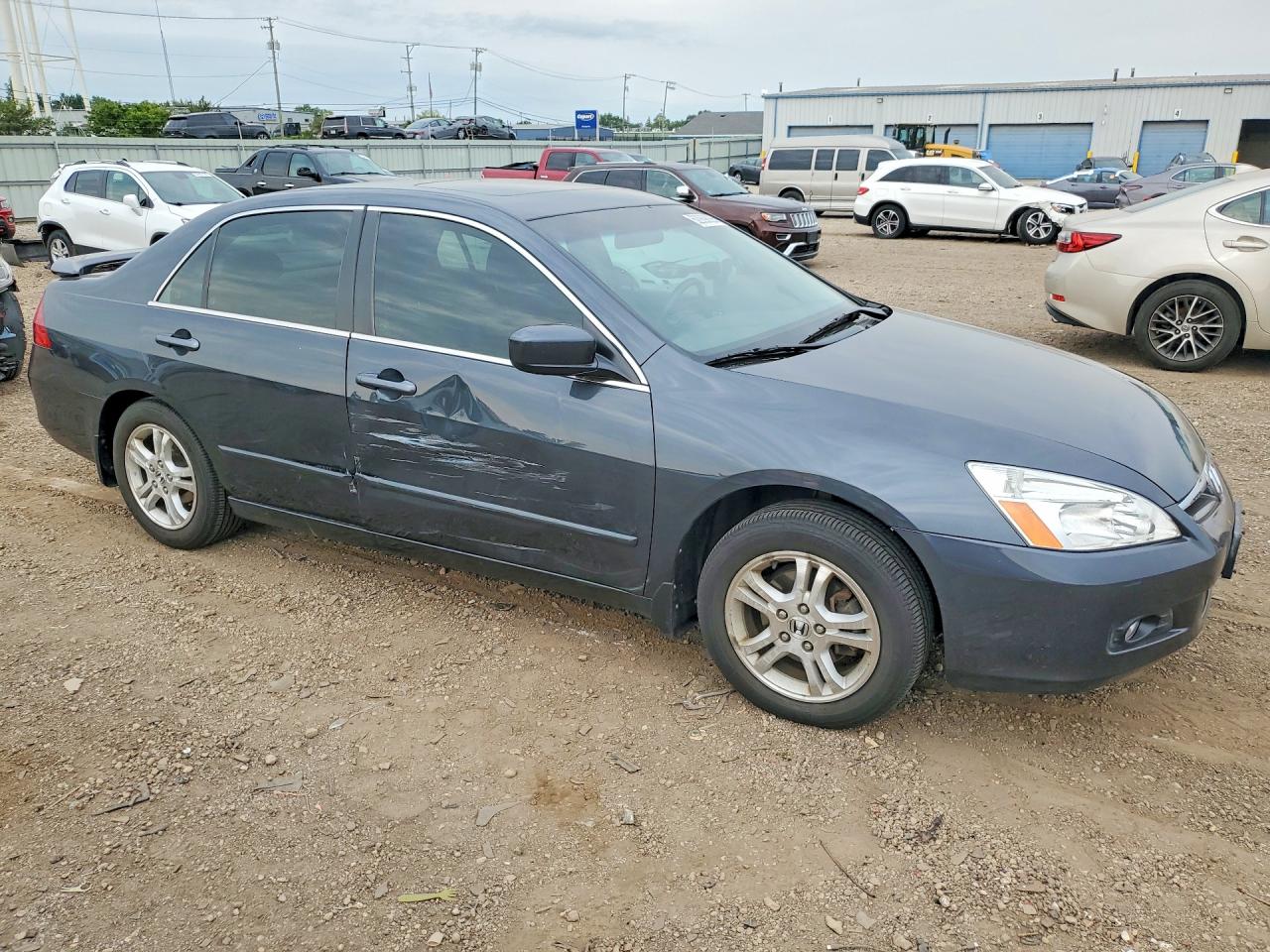 2006 Honda Accord Ex Charcoal vin: 1HGCM56876A049082