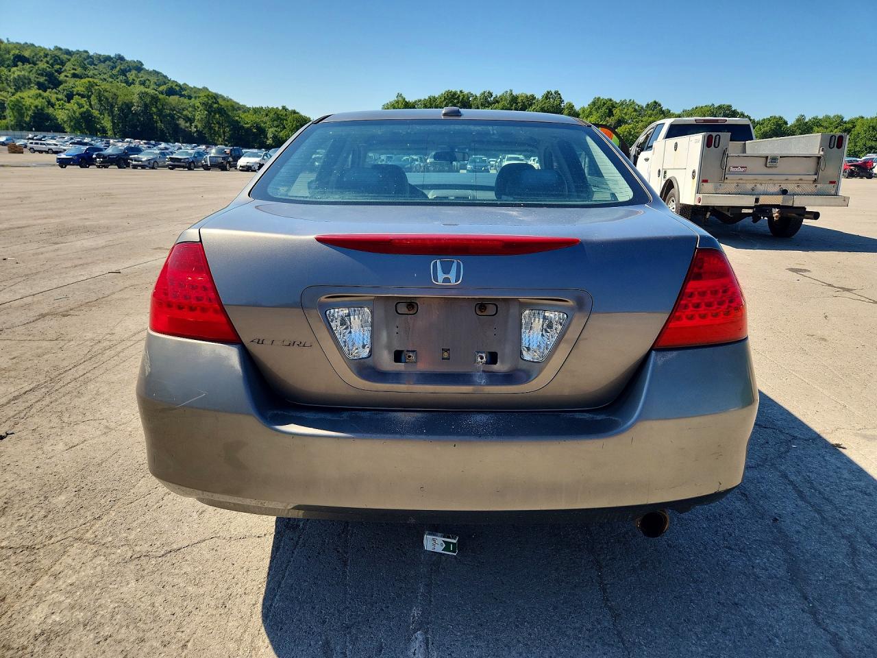 2006 Honda Accord Ex Gray vin: 1HGCM56876A078713