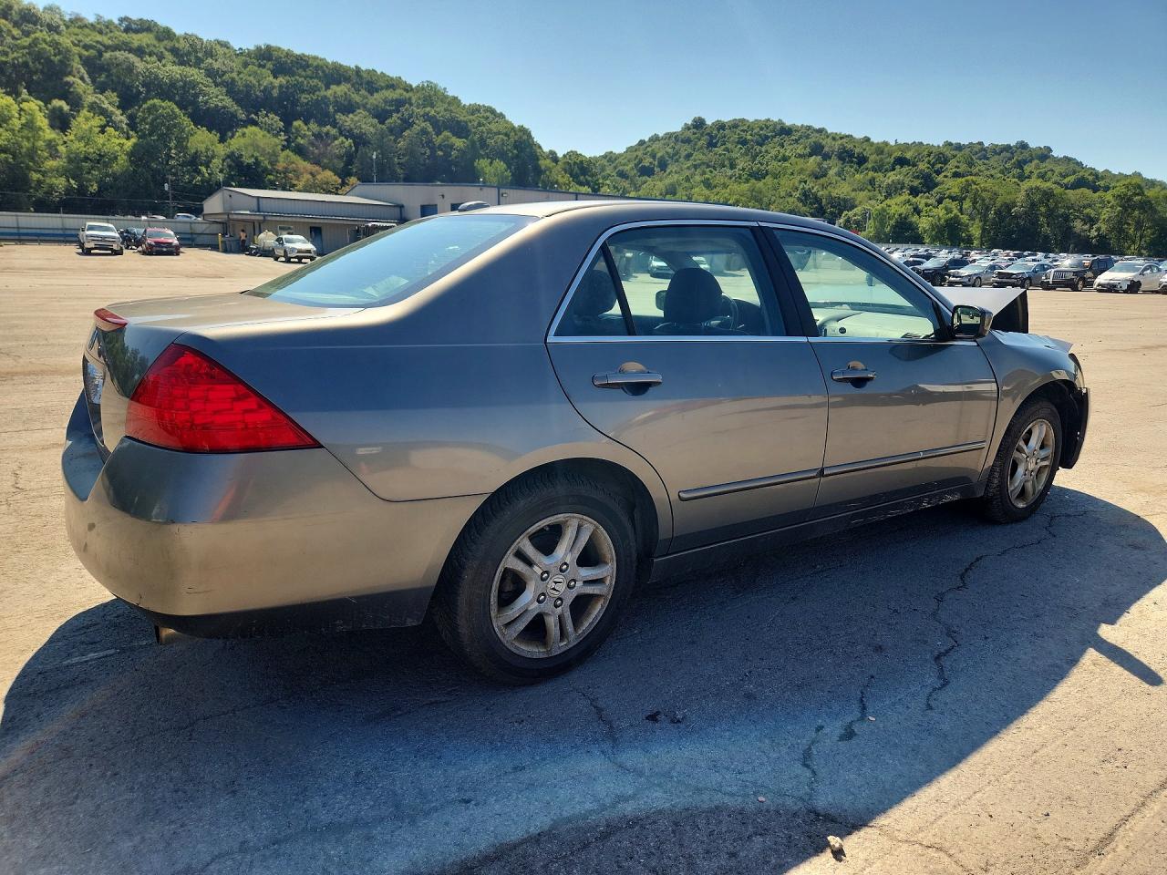 2006 Honda Accord Ex Gray vin: 1HGCM56876A078713
