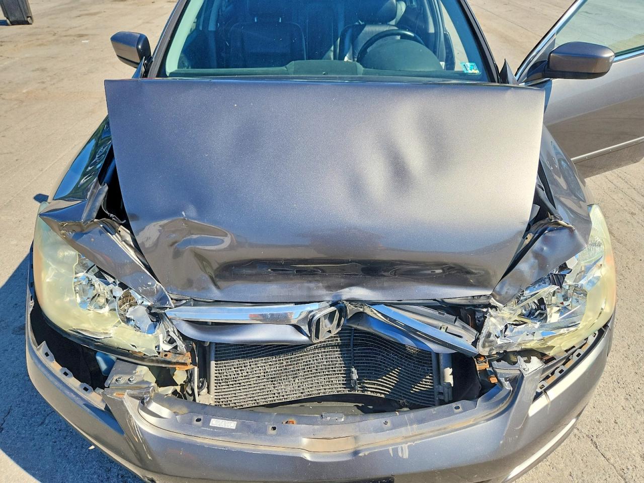 2006 Honda Accord Ex Gray vin: 1HGCM56876A078713