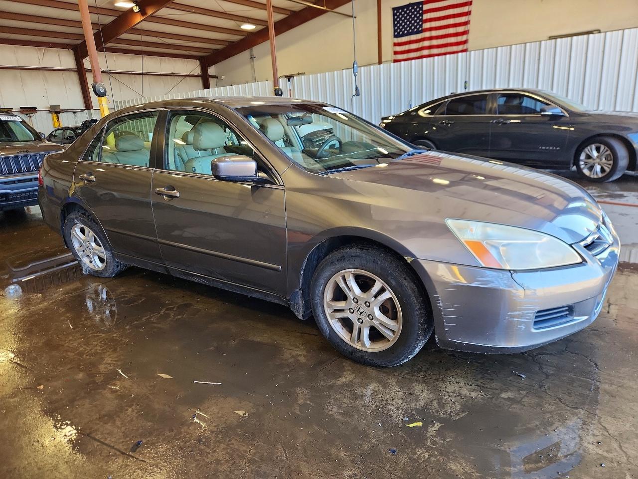 2006 Honda Accord Ex Серый vin: 1HGCM56876A106400