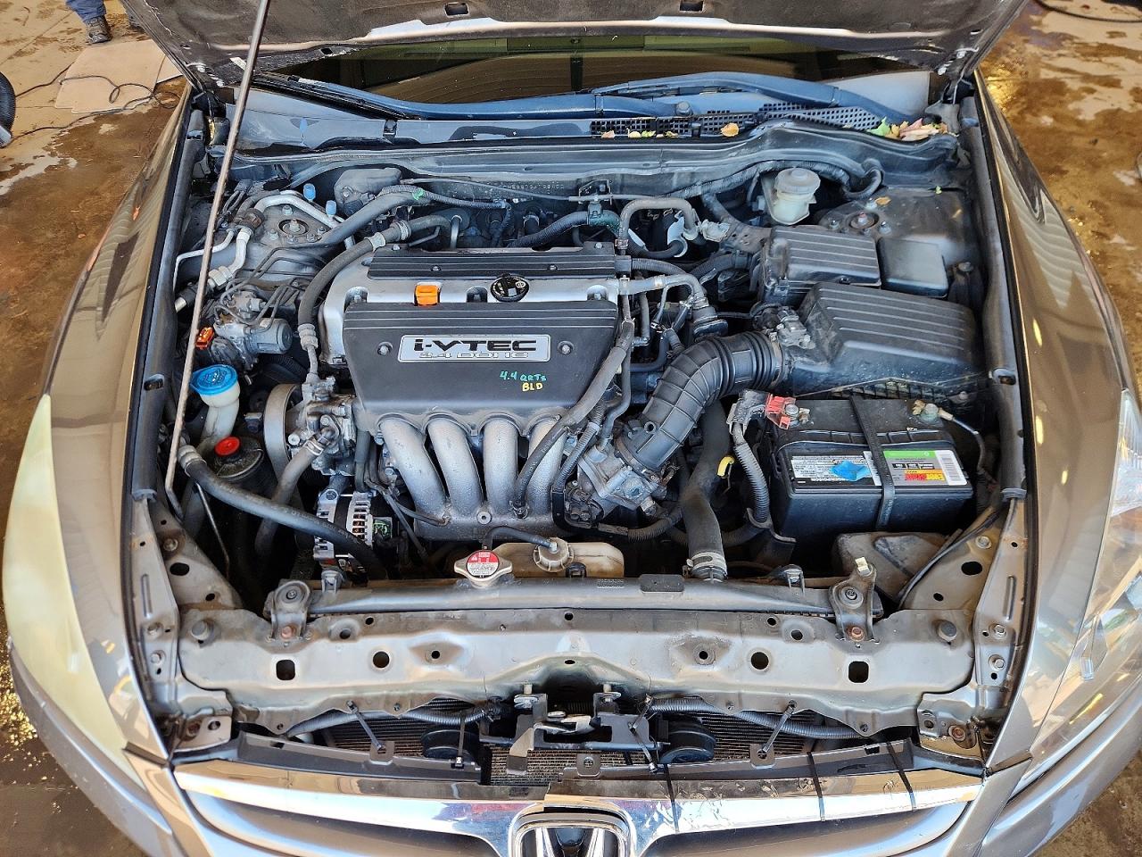 2006 Honda Accord Ex Серый vin: 1HGCM56876A106400