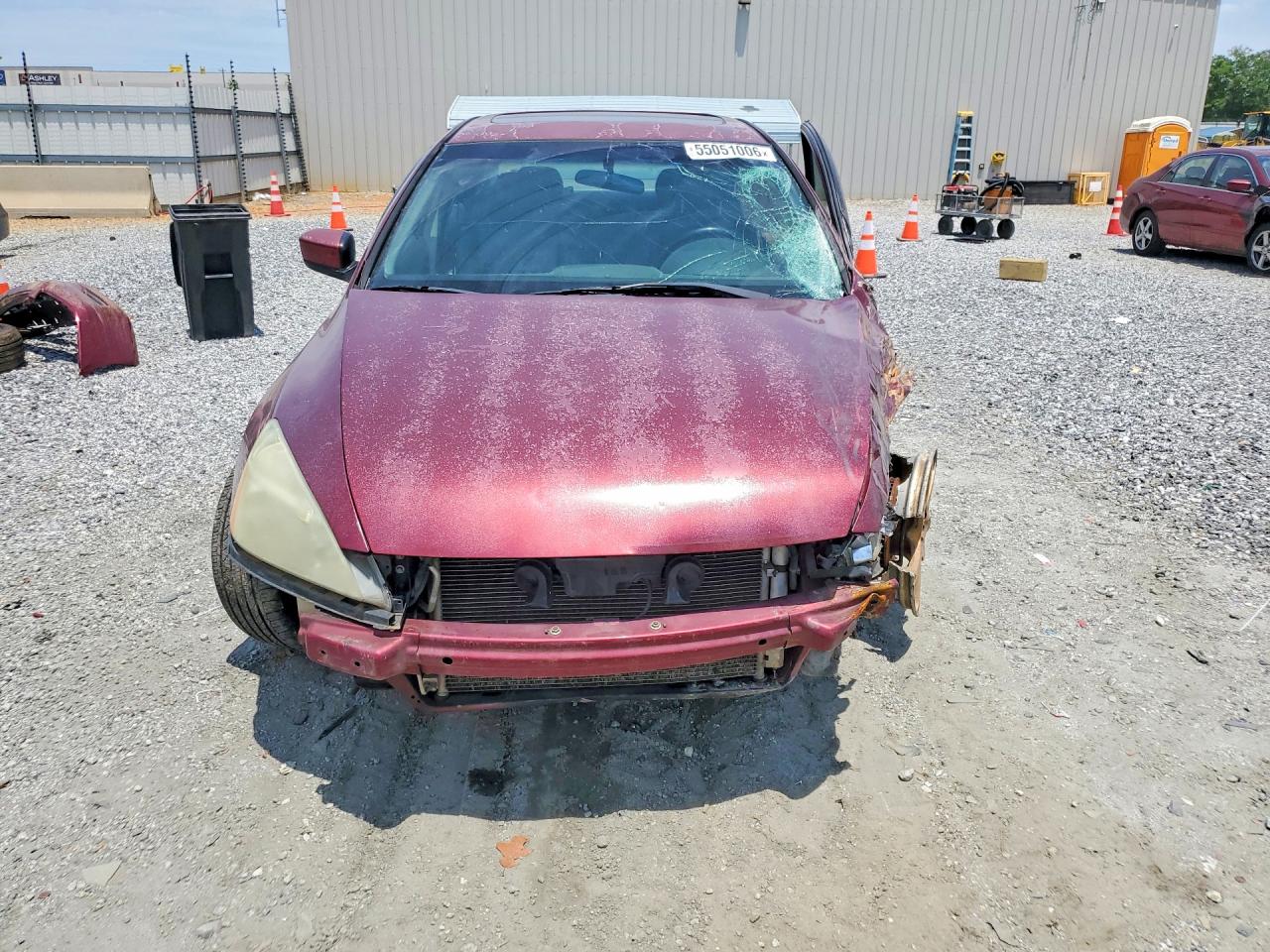 2006 Honda Accord Ex Бордовый vin: 1HGCM56876A135444