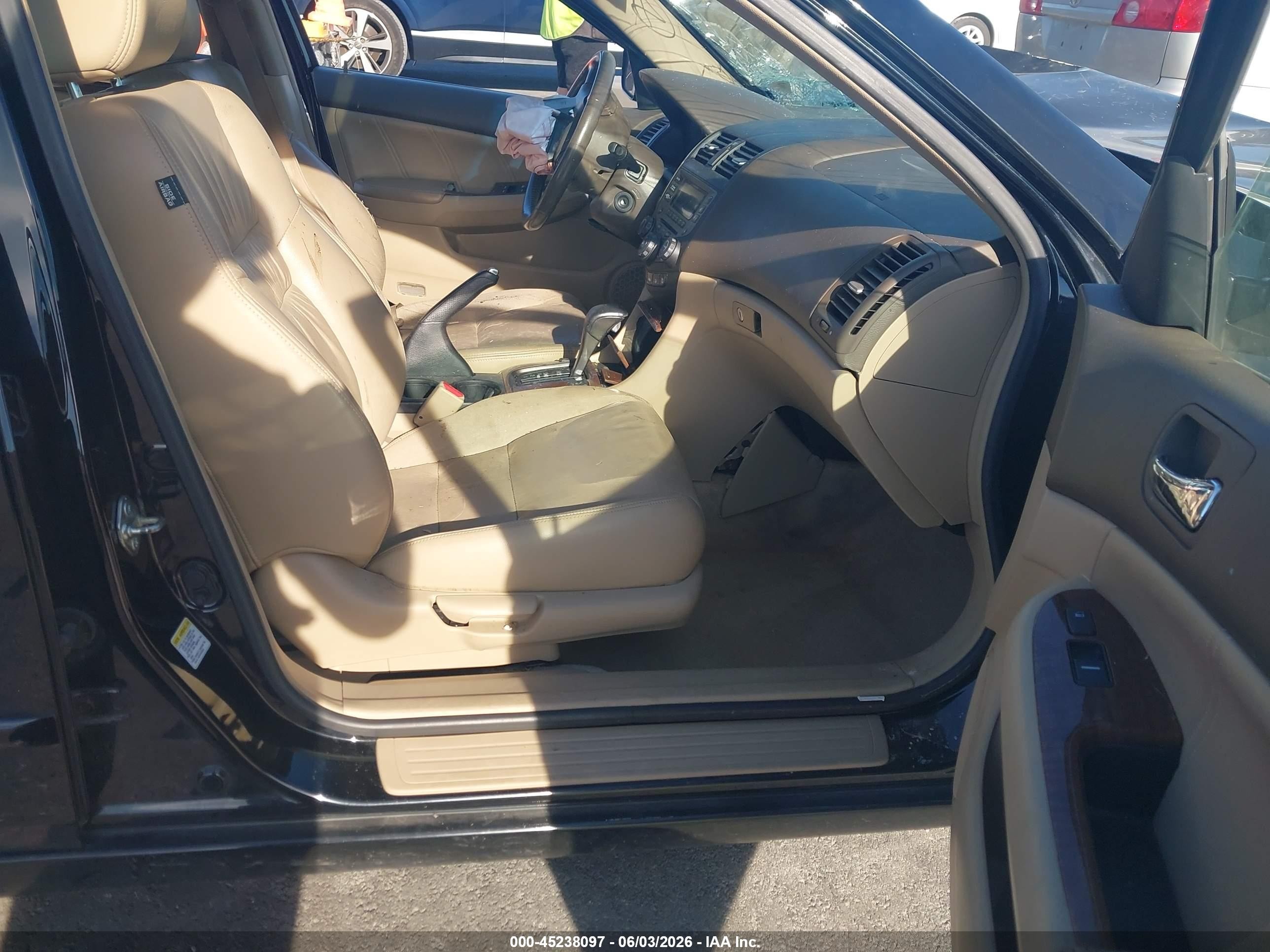 2006 Honda Accord 2.4 Ex Black vin: 1HGCM56876A139025