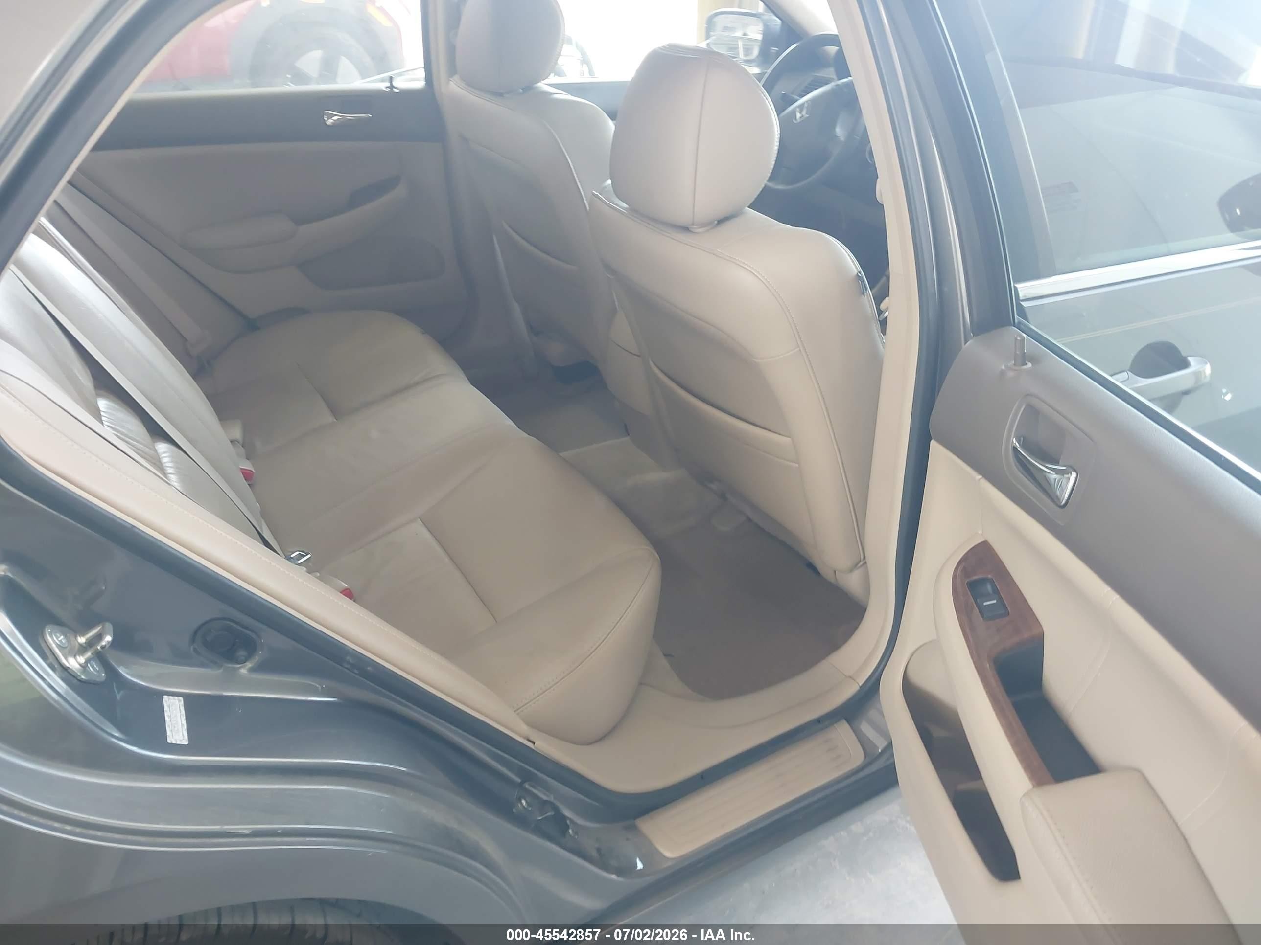 2006 Honda Accord 2.4 Ex Gray vin: 1HGCM56876A151790