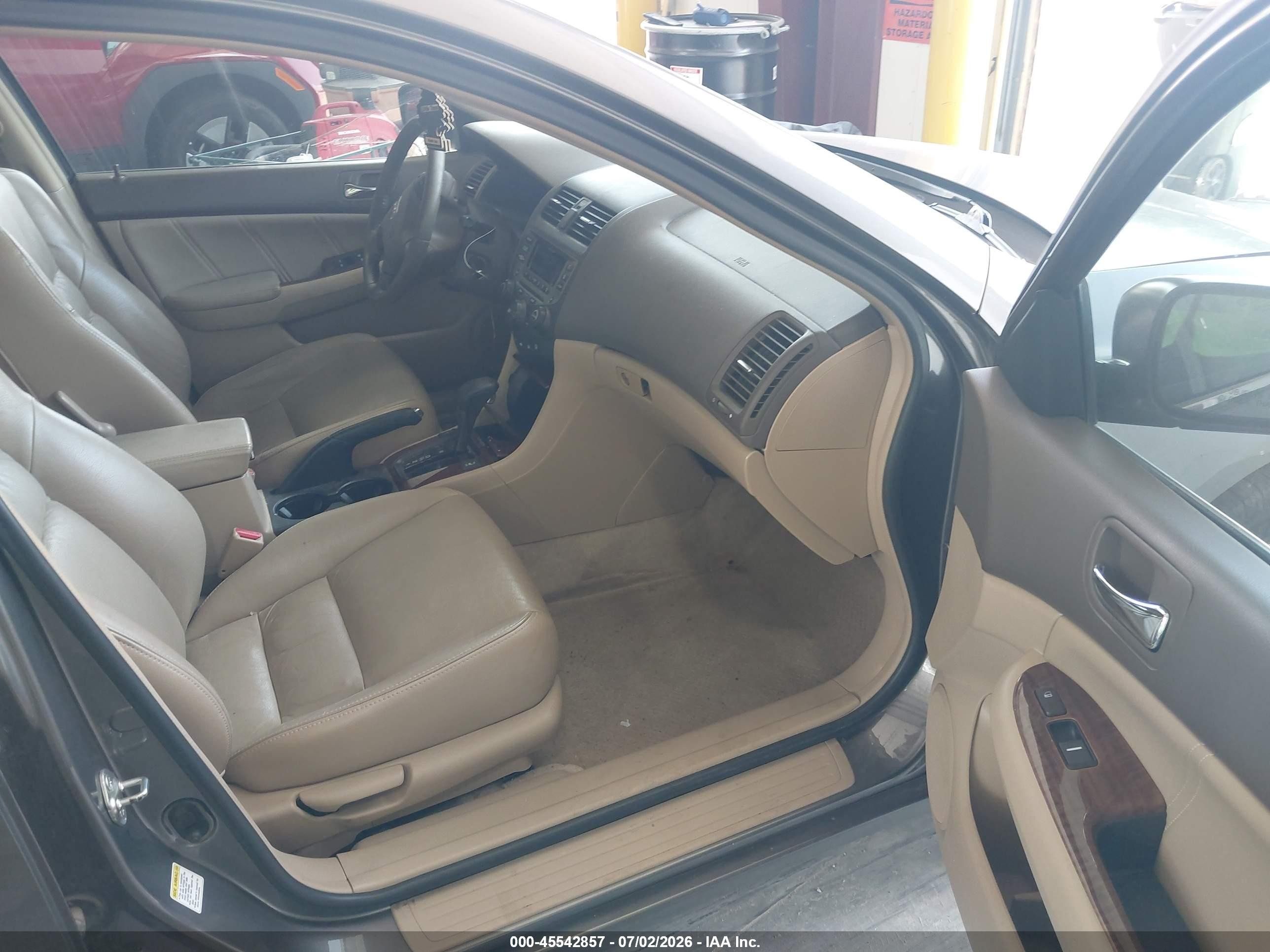 2006 Honda Accord 2.4 Ex Gray vin: 1HGCM56876A151790