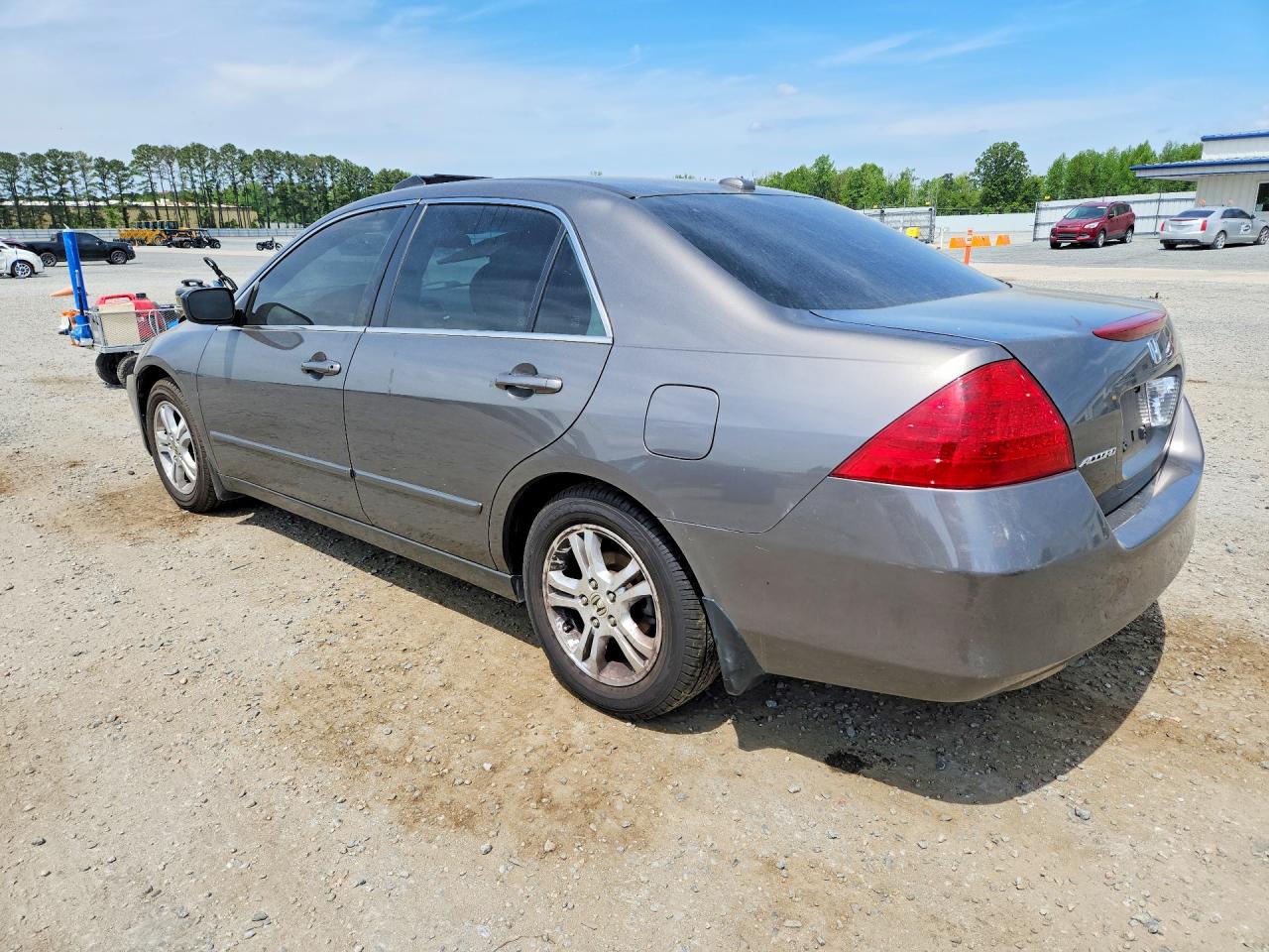 2006 Honda Accord Ex Gray vin: 1HGCM56876A171649
