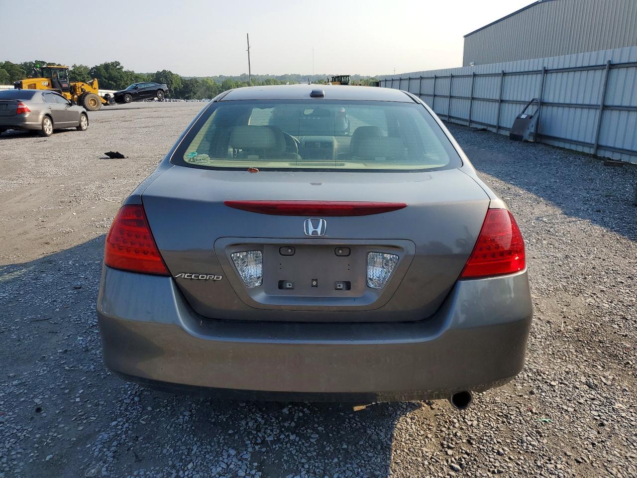 2007 Honda Accord Ex Gray vin: 1HGCM56877A007772