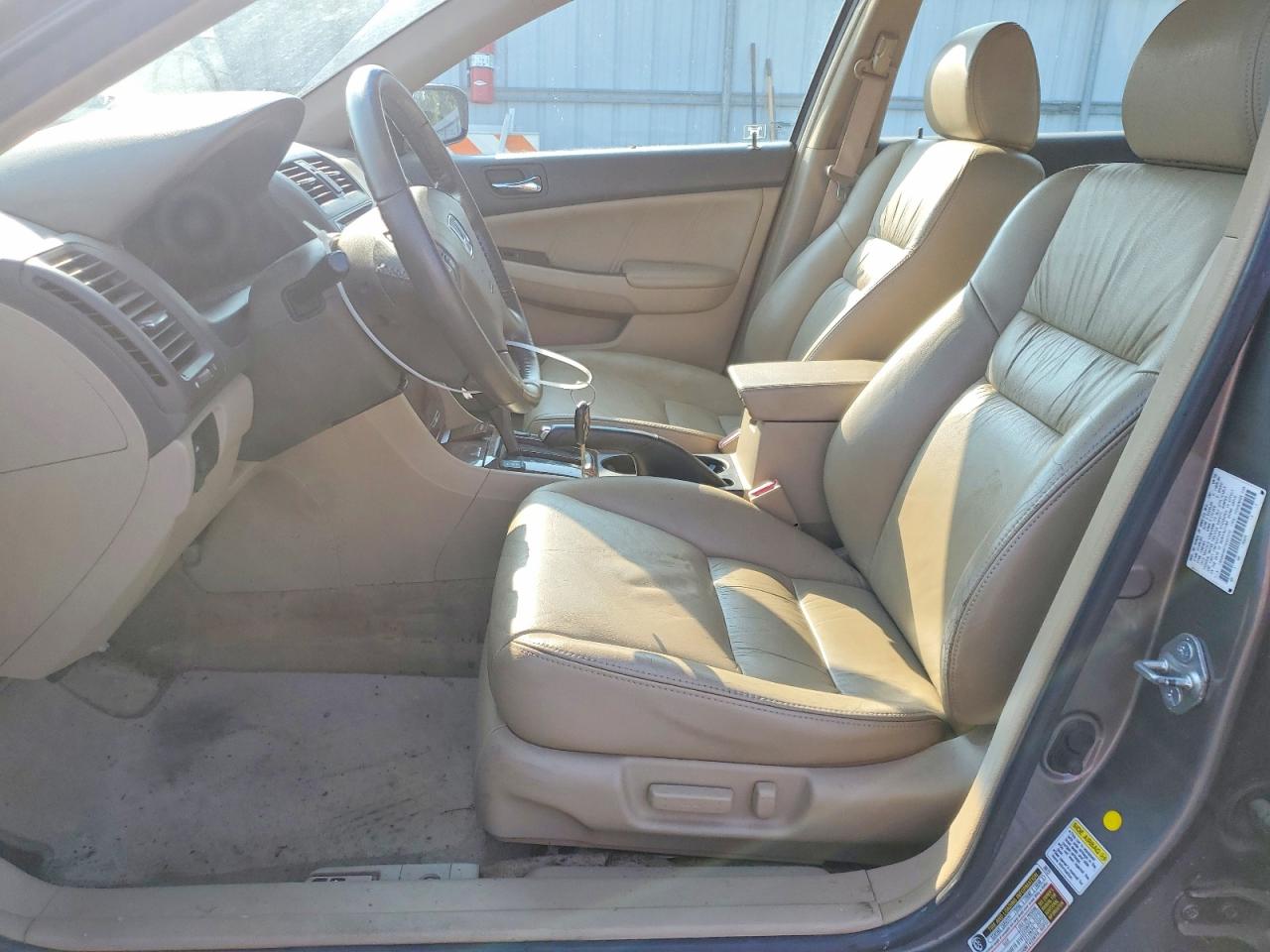 2007 Honda Accord Ex Gray vin: 1HGCM56877A007772