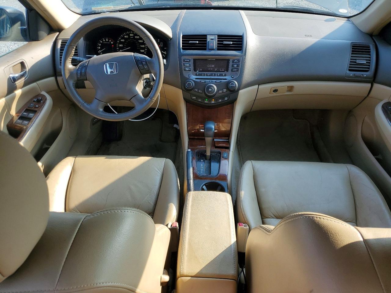 2007 Honda Accord Ex Gray vin: 1HGCM56877A007772