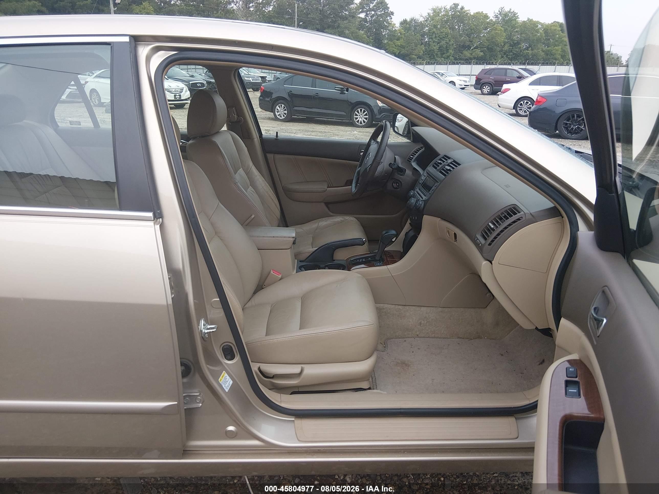2007 Honda Accord 2.4 Ex Gold vin: 1HGCM56877A018285