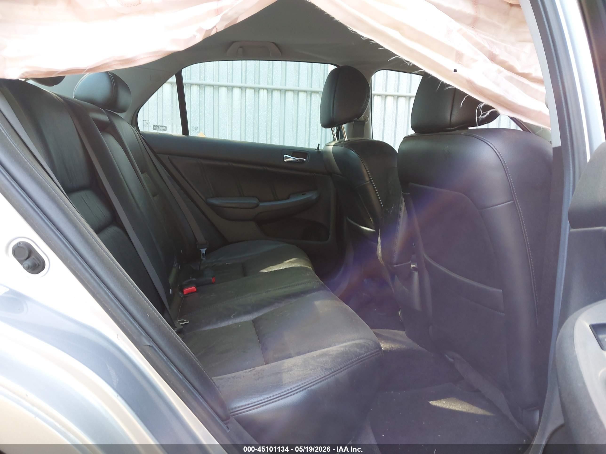 2007 Honda Accord 2.4 Ex Серебряный vin: 1HGCM56877A045874