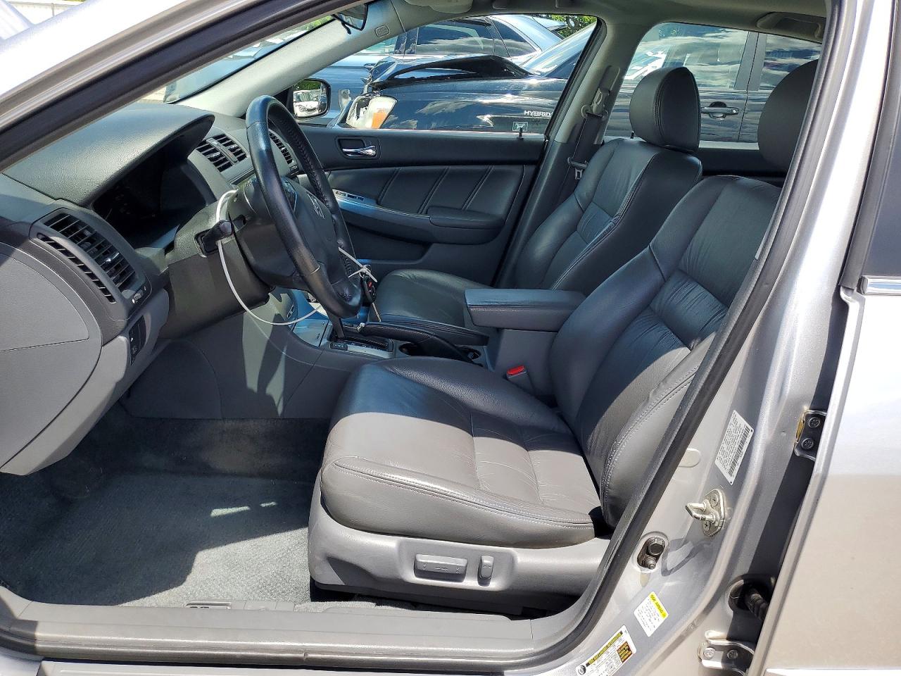 2007 Honda Accord Ex Silver vin: 1HGCM56877A052727