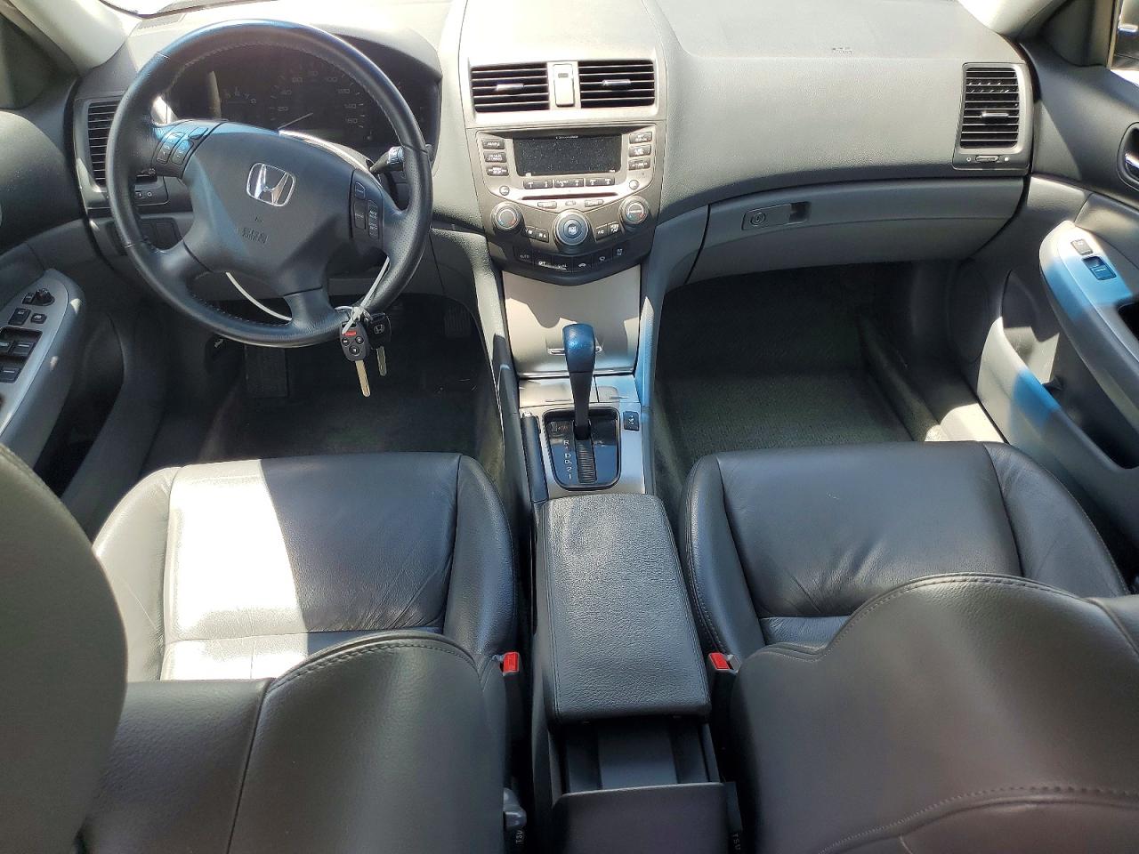 2007 Honda Accord Ex Silver vin: 1HGCM56877A052727