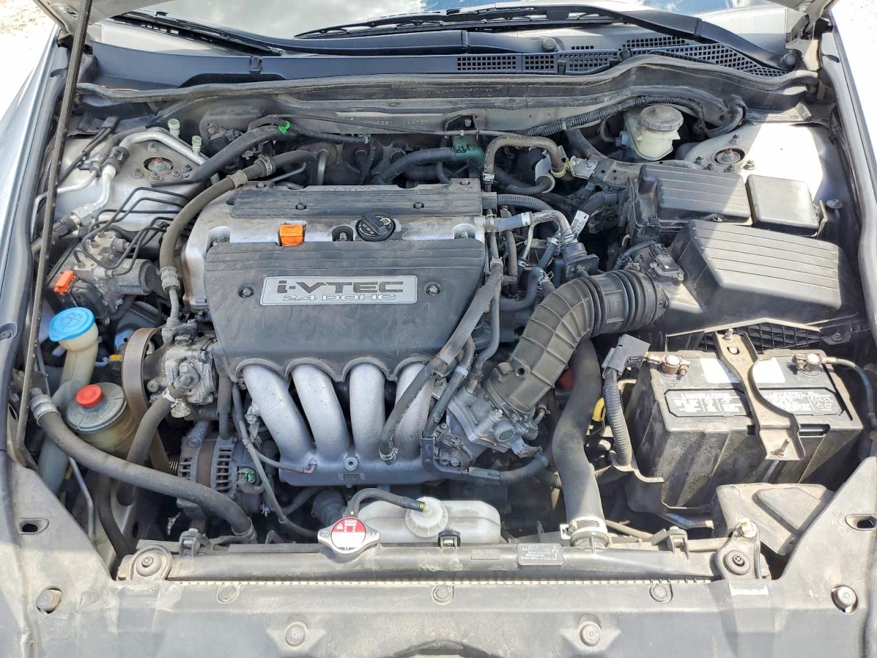 2007 Honda Accord Ex Silver vin: 1HGCM56877A052727