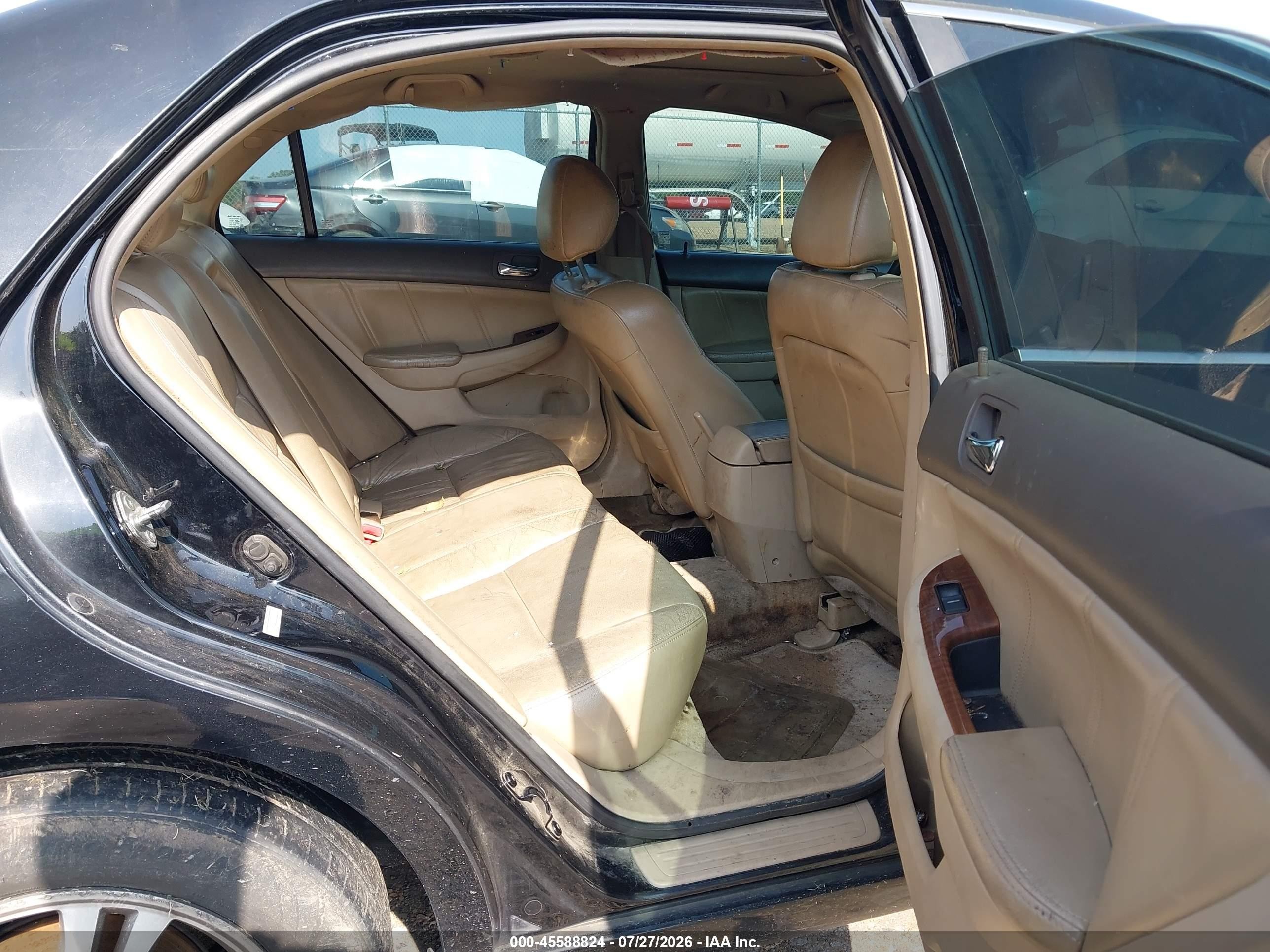 2007 Honda Accord 2.4 Ex Black vin: 1HGCM56877A096629