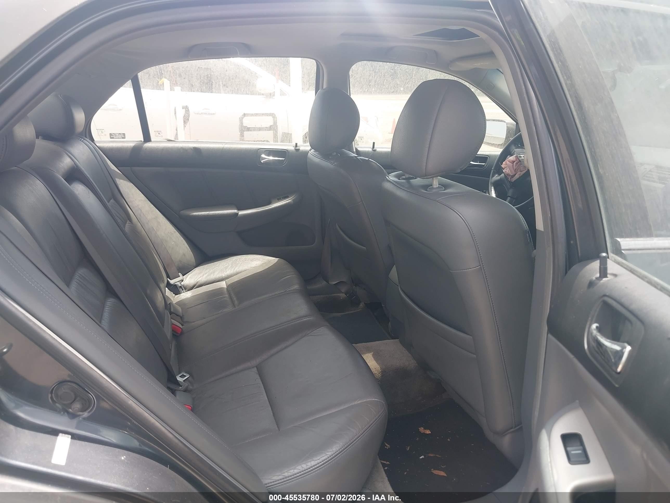 2007 Honda Accord 2.4 Ex Gray vin: 1HGCM56877A100338
