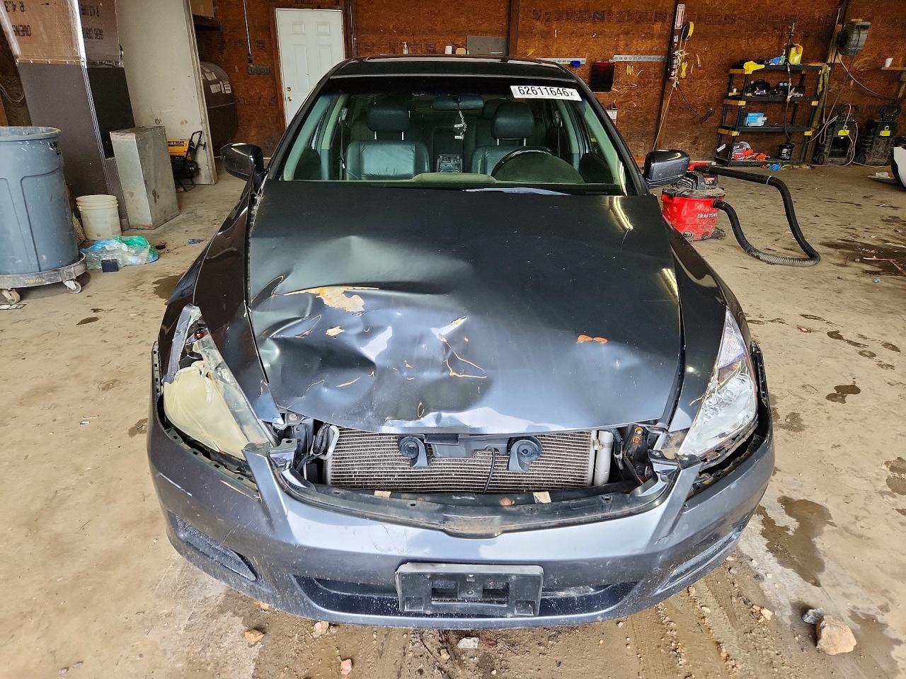 2007 Honda Accord Ex Charcoal vin: 1HGCM56877A102929