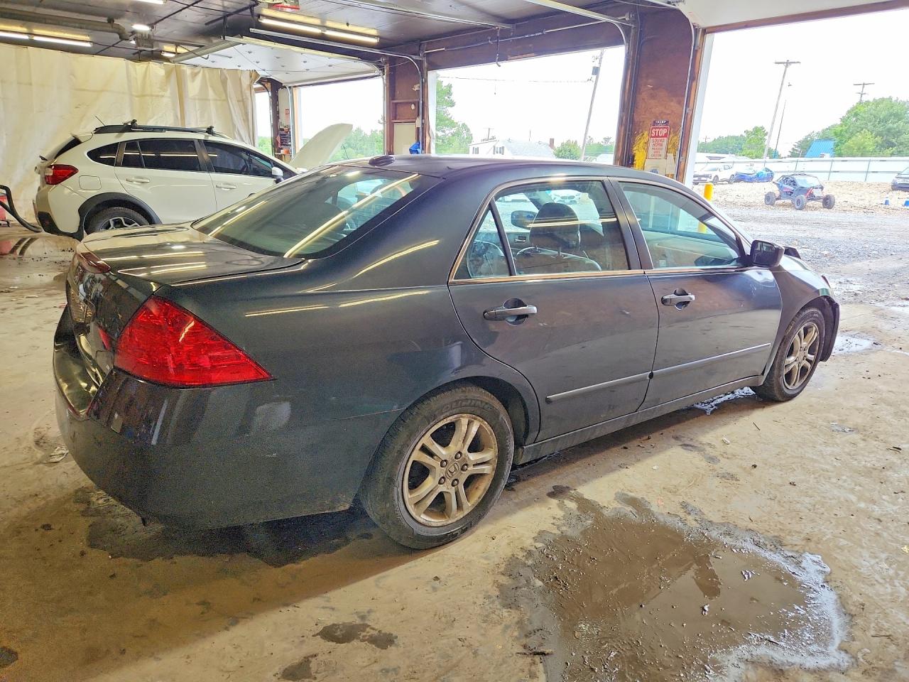 2007 Honda Accord Ex Charcoal vin: 1HGCM56877A102929