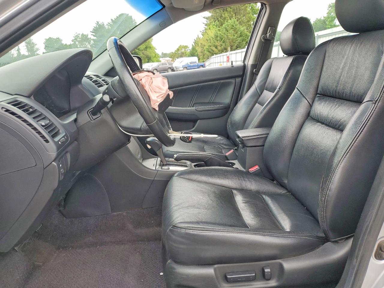 2007 Honda Accord Ex Silver vin: 1HGCM56877A105796