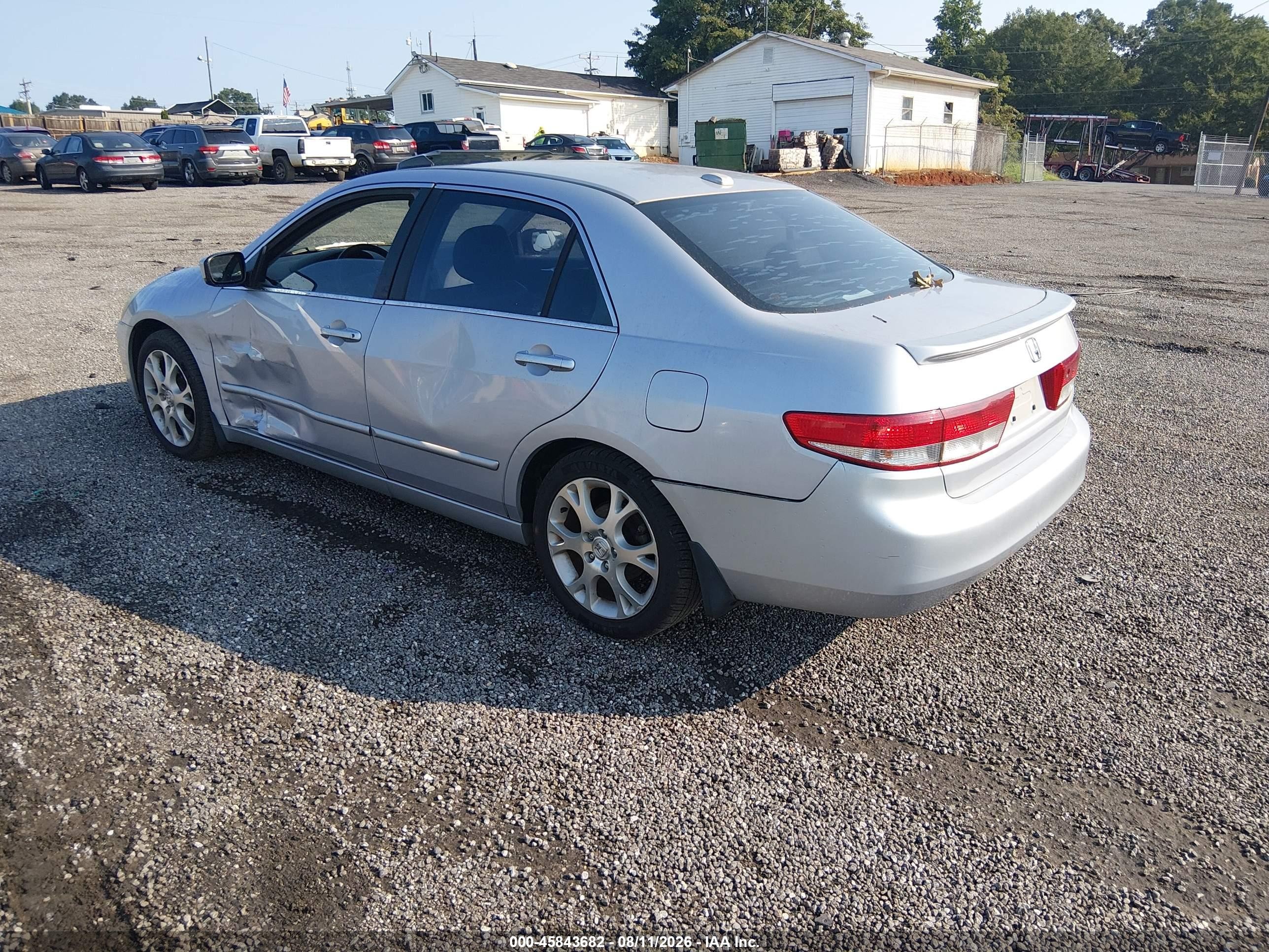 2004 Honda Accord 2.4 Ex Silver vin: 1HGCM56884A035804