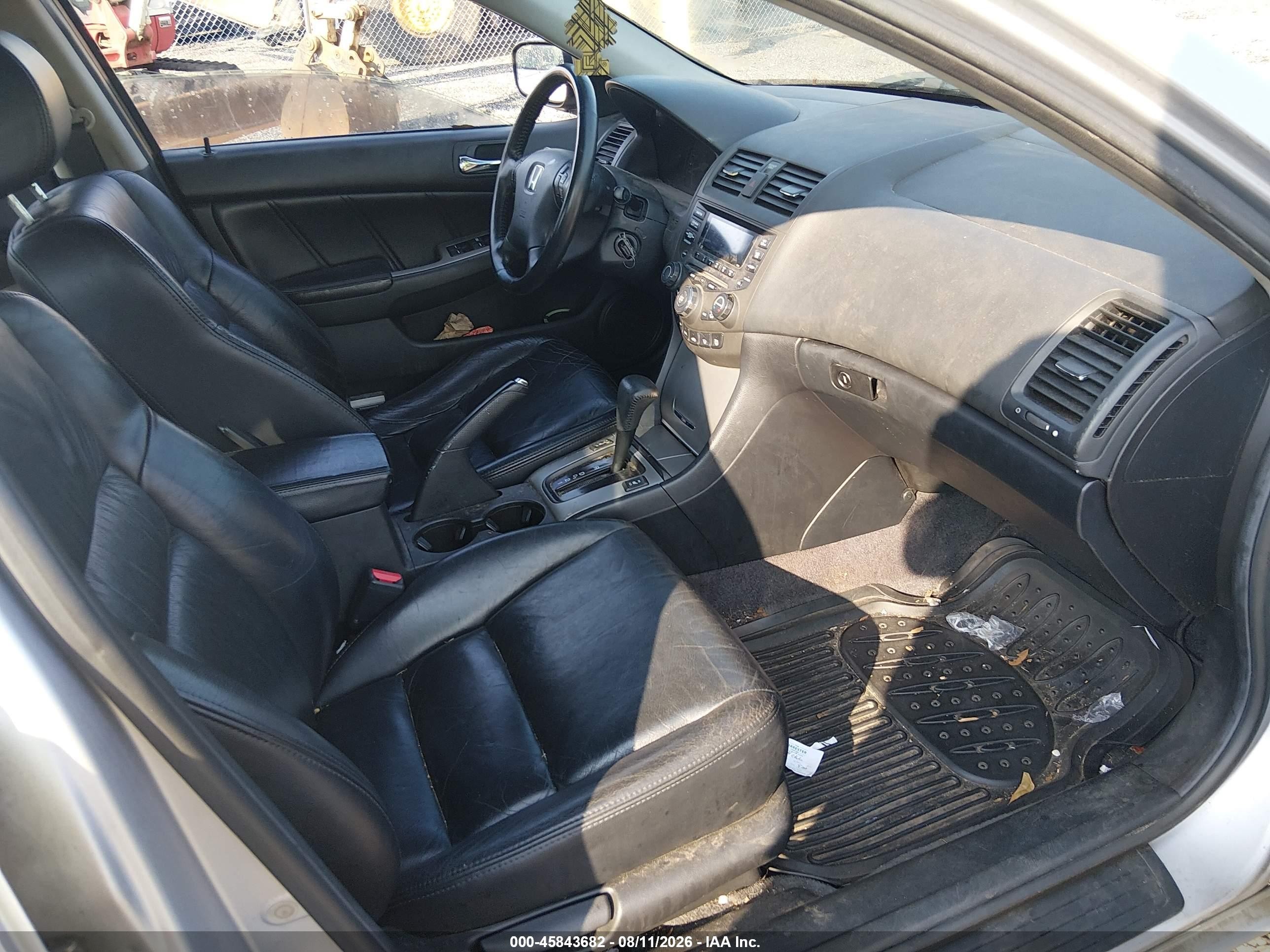2004 Honda Accord 2.4 Ex Silver vin: 1HGCM56884A035804